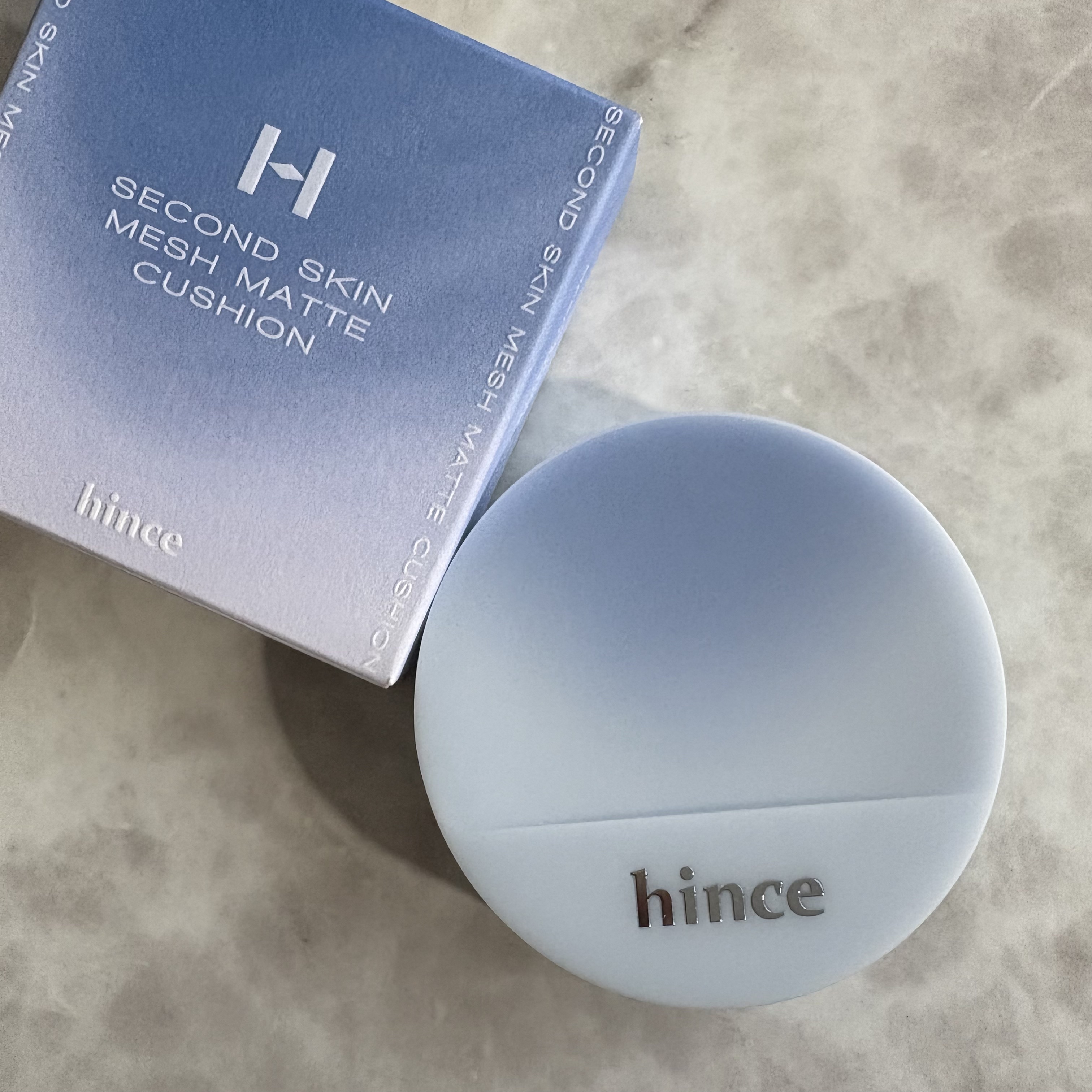 セカンドスキンメッシュマットクッション/hince/クッションファンデーションを使ったクチコミ（1枚目）