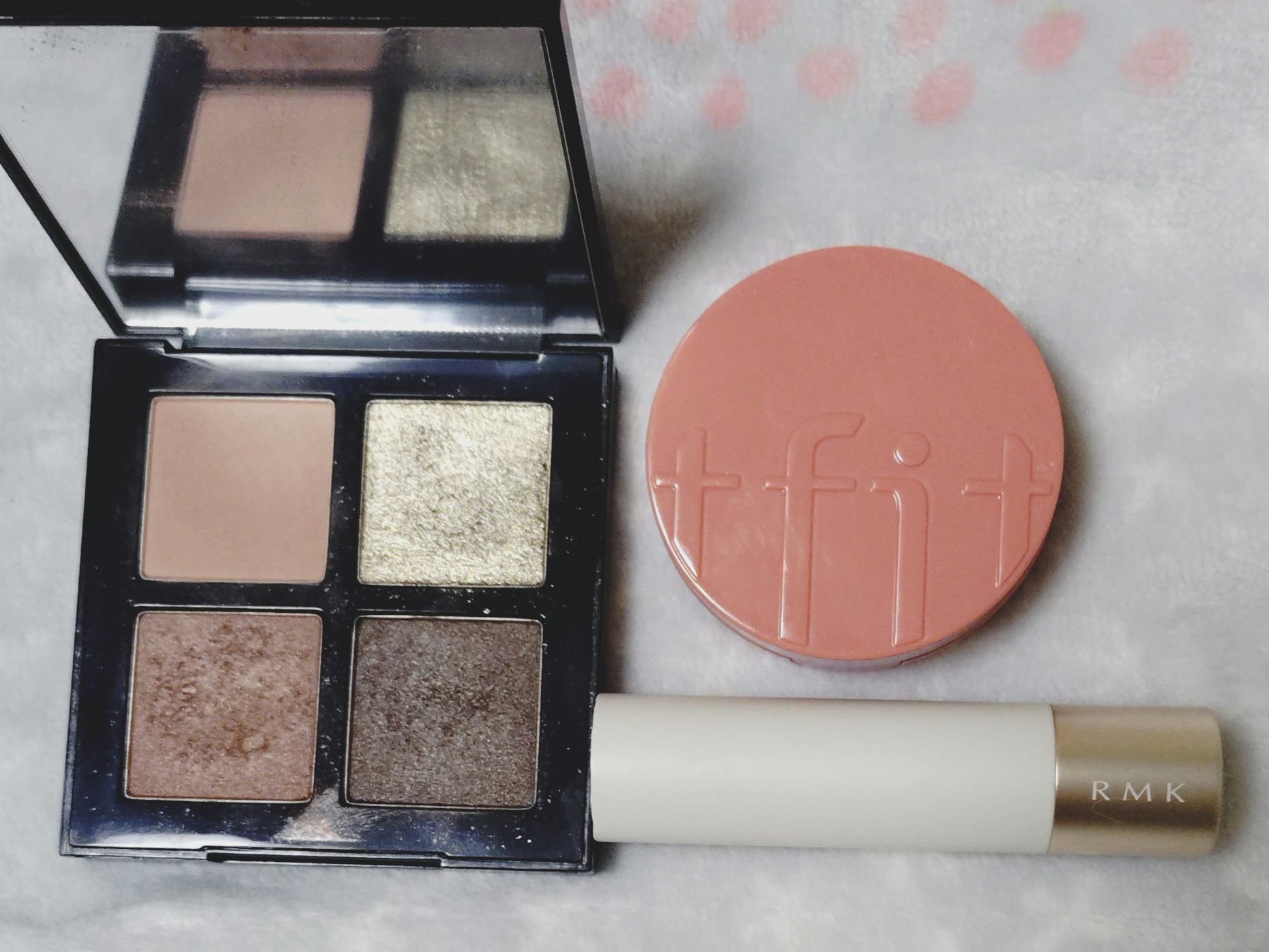 フラッフィーベルベットクッションチーク  N02 FIG NUDE/TFIT/ジェル・クリームチークを使ったクチコミ（1枚目）