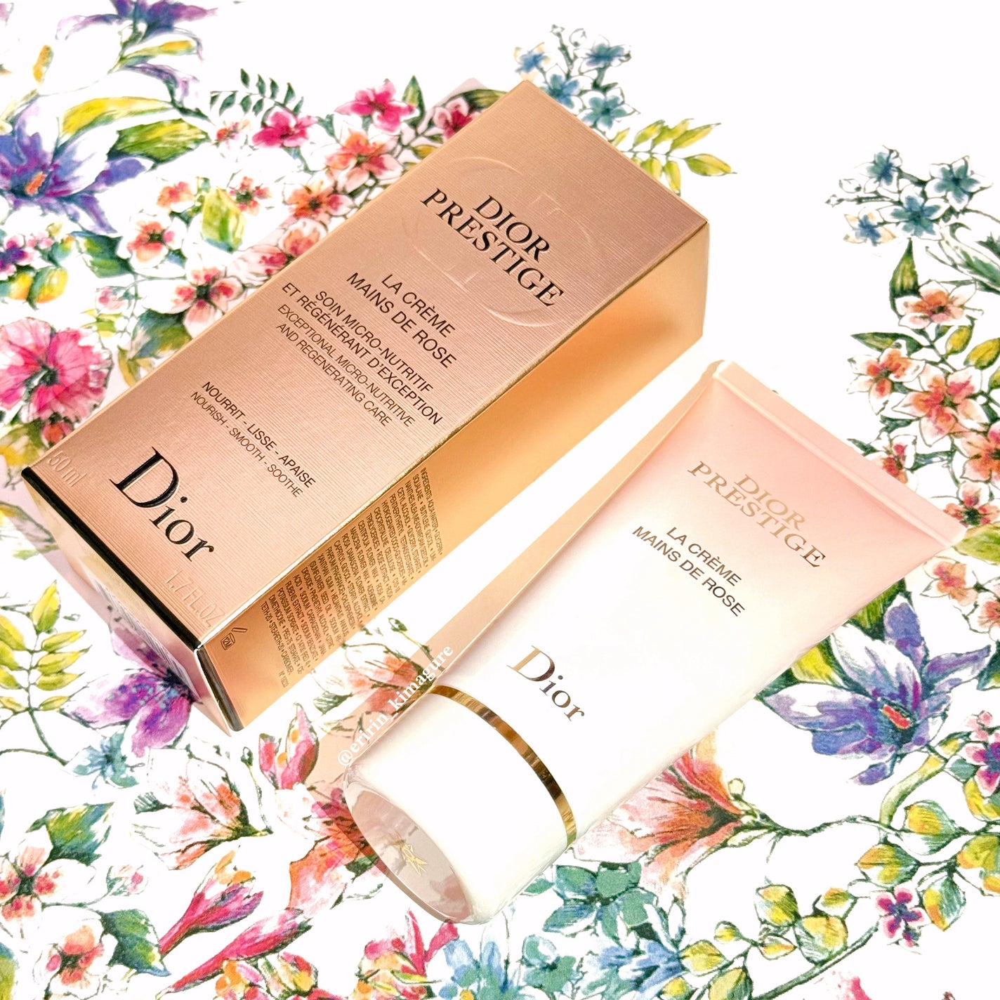 プレステージ ラ クレーム マン ド ローズ/Dior/ハンドクリームを使ったクチコミ(9枚目)