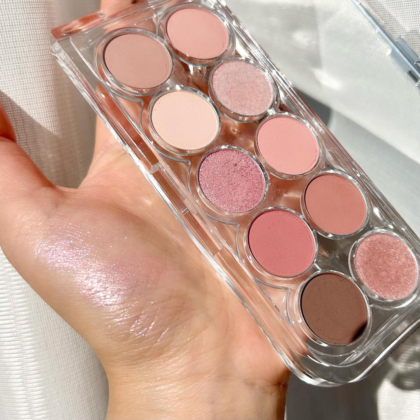 ライトオンアイズシャドウパレット/ルミル/アイシャドウパレットを使ったクチコミ(5枚目)