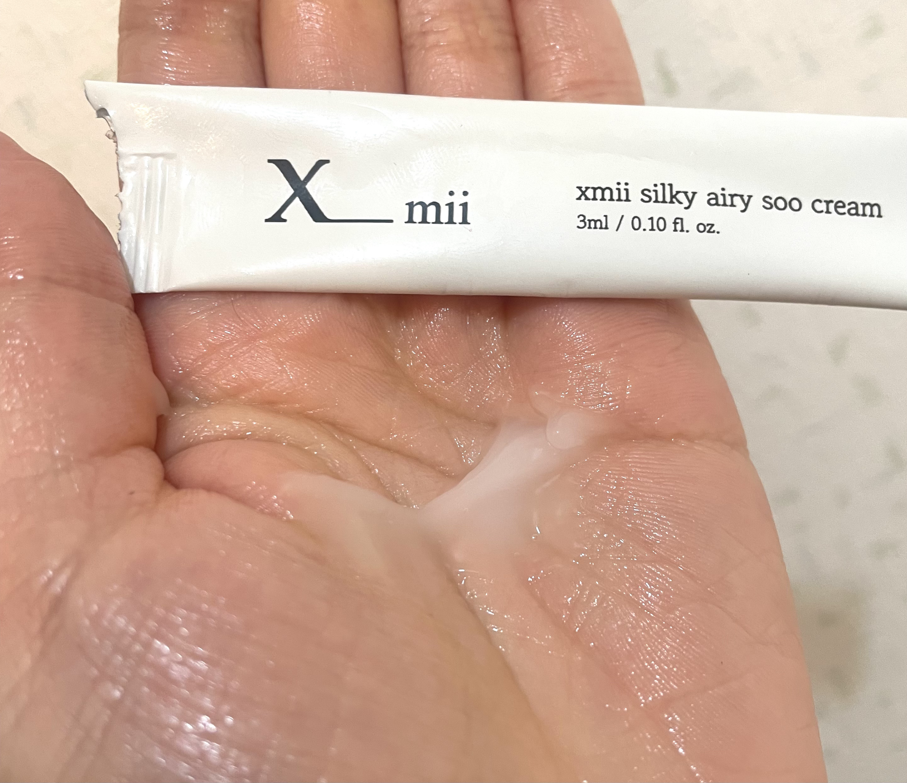 シルキーバリアースーアンプルスティックパウチ/xmii/美容液を使ったクチコミ（3枚目）