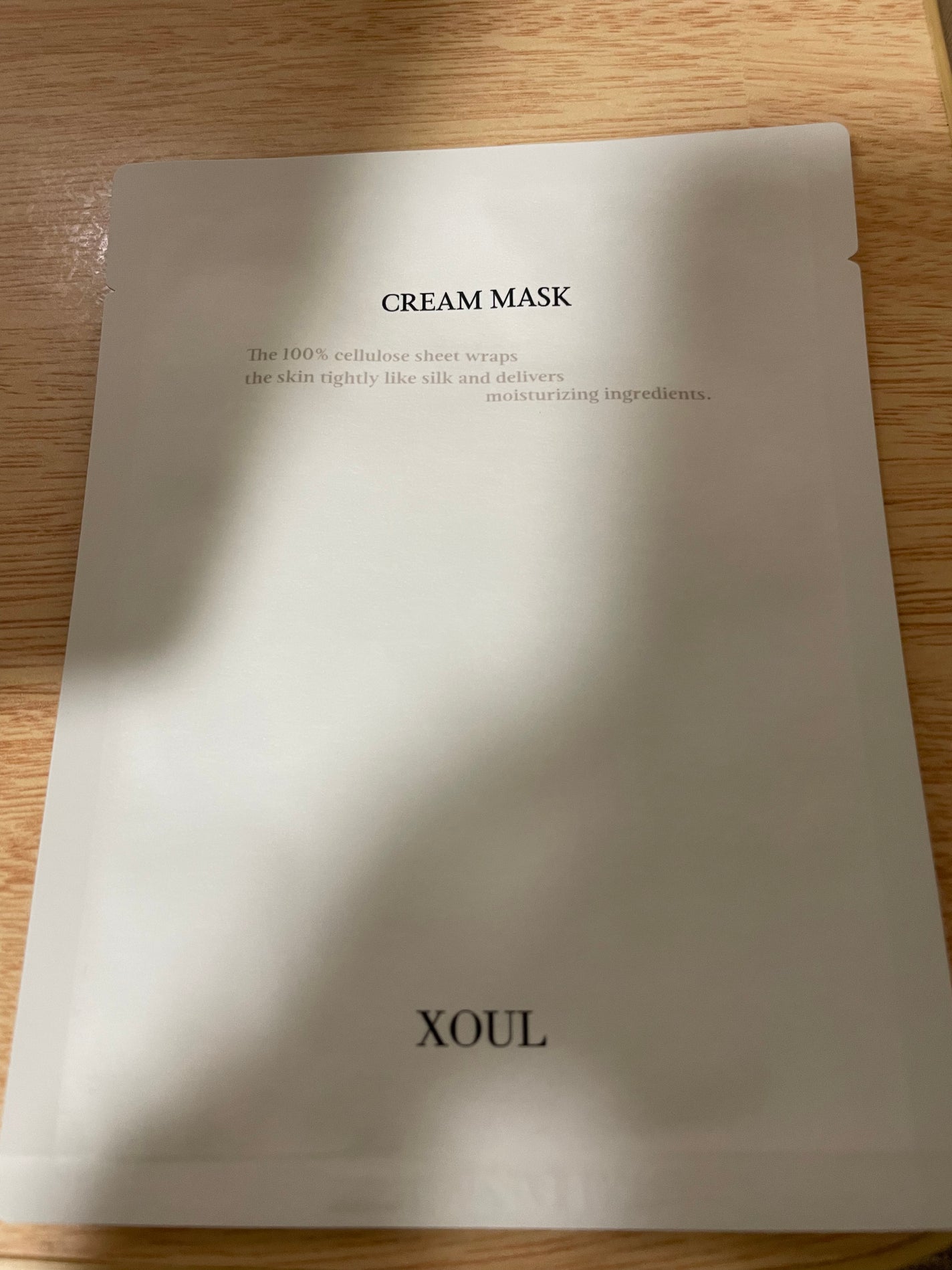 クリームマスク/XOUL/シートマスク・パックを使ったクチコミ(1枚目)