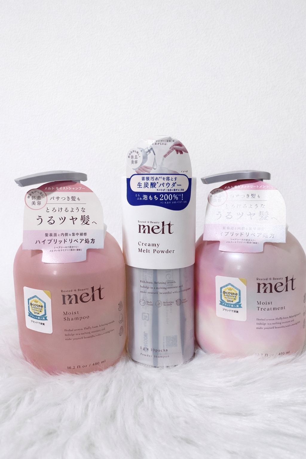 メルト モイストシャンプー／トリートメント/melt/市販シャンプーを使ったクチコミ（1枚目）
