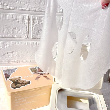 グルタチオンビタシートマスク デイリーピック/Abib /シートマスク・パックを使ったクチコミ(3枚目)