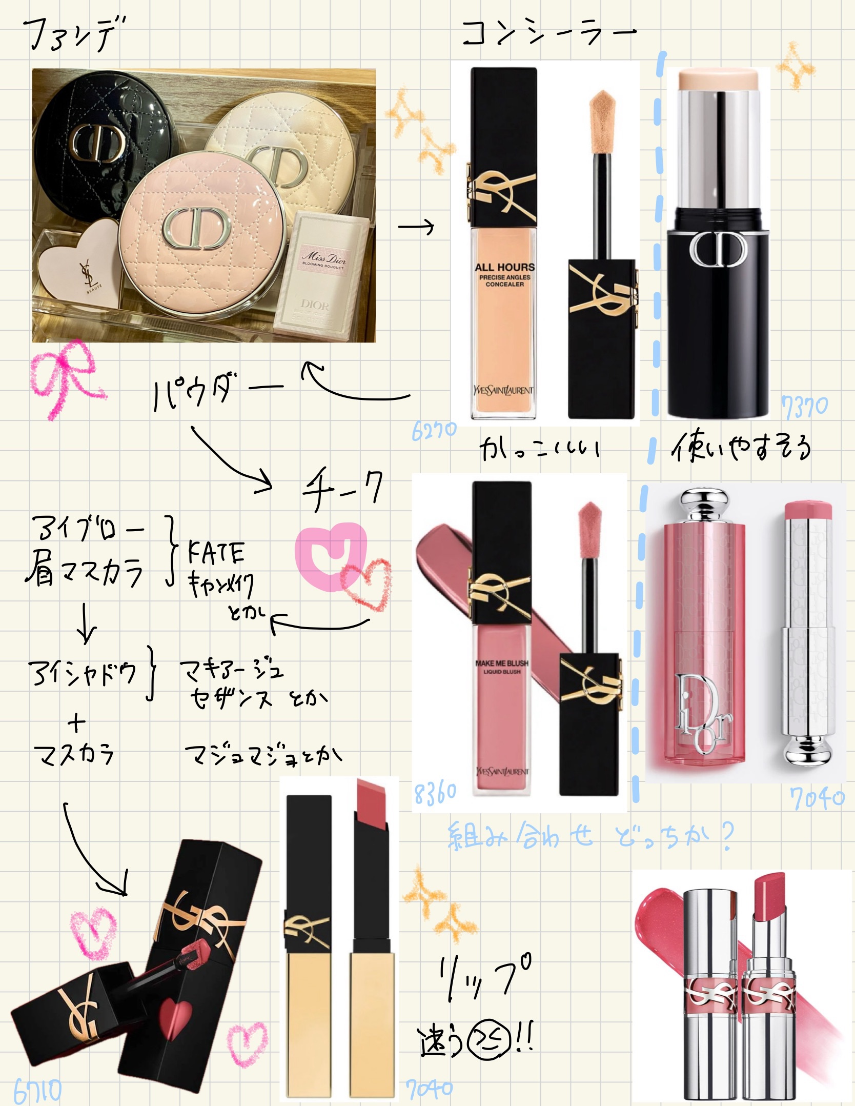 ＹＳＬ メイクミーブラッシュ リキッド  66	フューシャフリング/YVES SAINT LAURENT BEAUTE/リキッドチークを使ったクチコミ（1枚目）