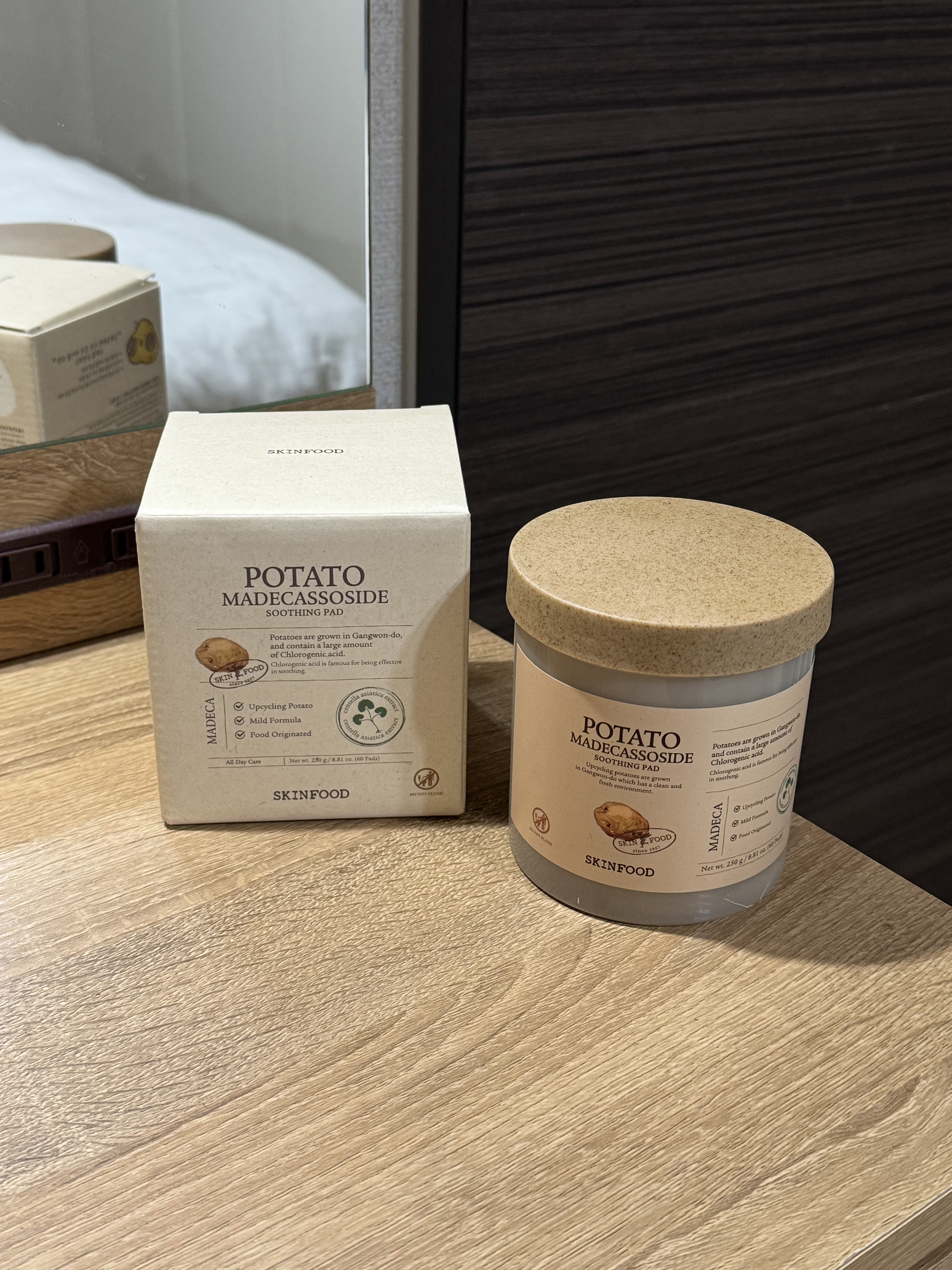 キャロットカロテン カーミングウォーターパッド/SKINFOOD/トナーパッドを使ったクチコミ（1枚目）