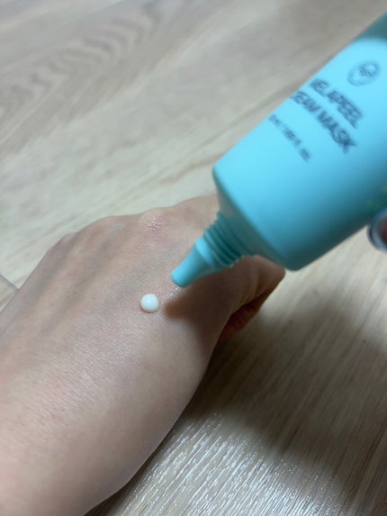 メラピールクリームマスク/CHARDE/ピーリングを使ったクチコミ(3枚目)