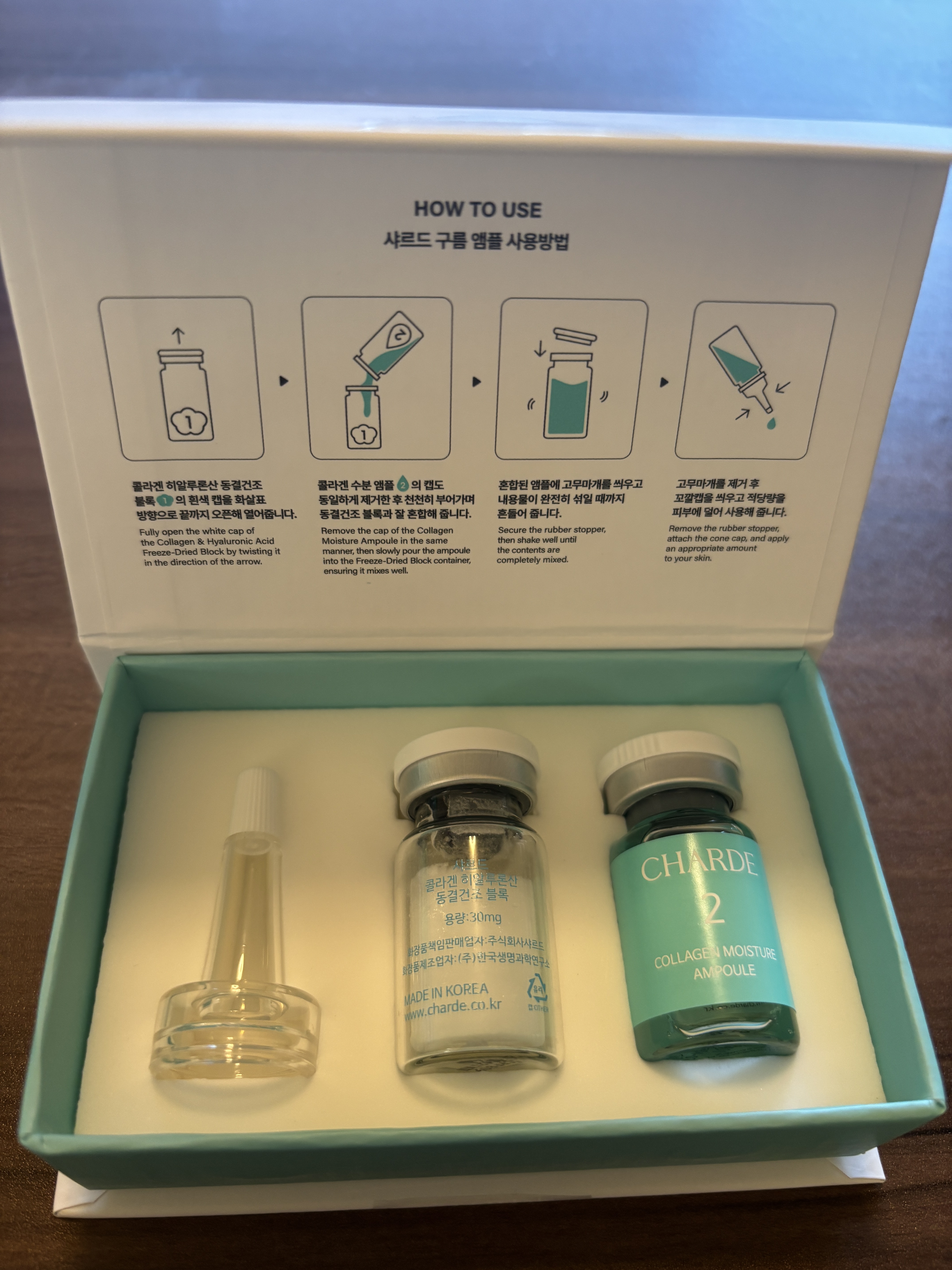 クラウドアンプル 1week キット/CHARDE/美容液を使ったクチコミ（3枚目）