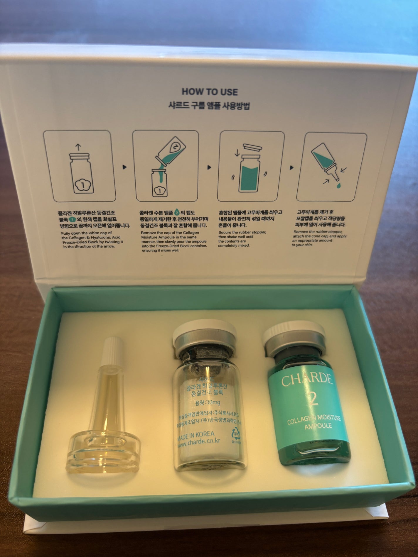 クラウドアンプル 1week キット/CHARDE/美容液を使ったクチコミ(3枚目)