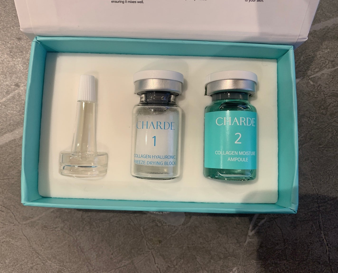 クラウドアンプル 1week キット/CHARDE/美容液を使ったクチコミ(2枚目)