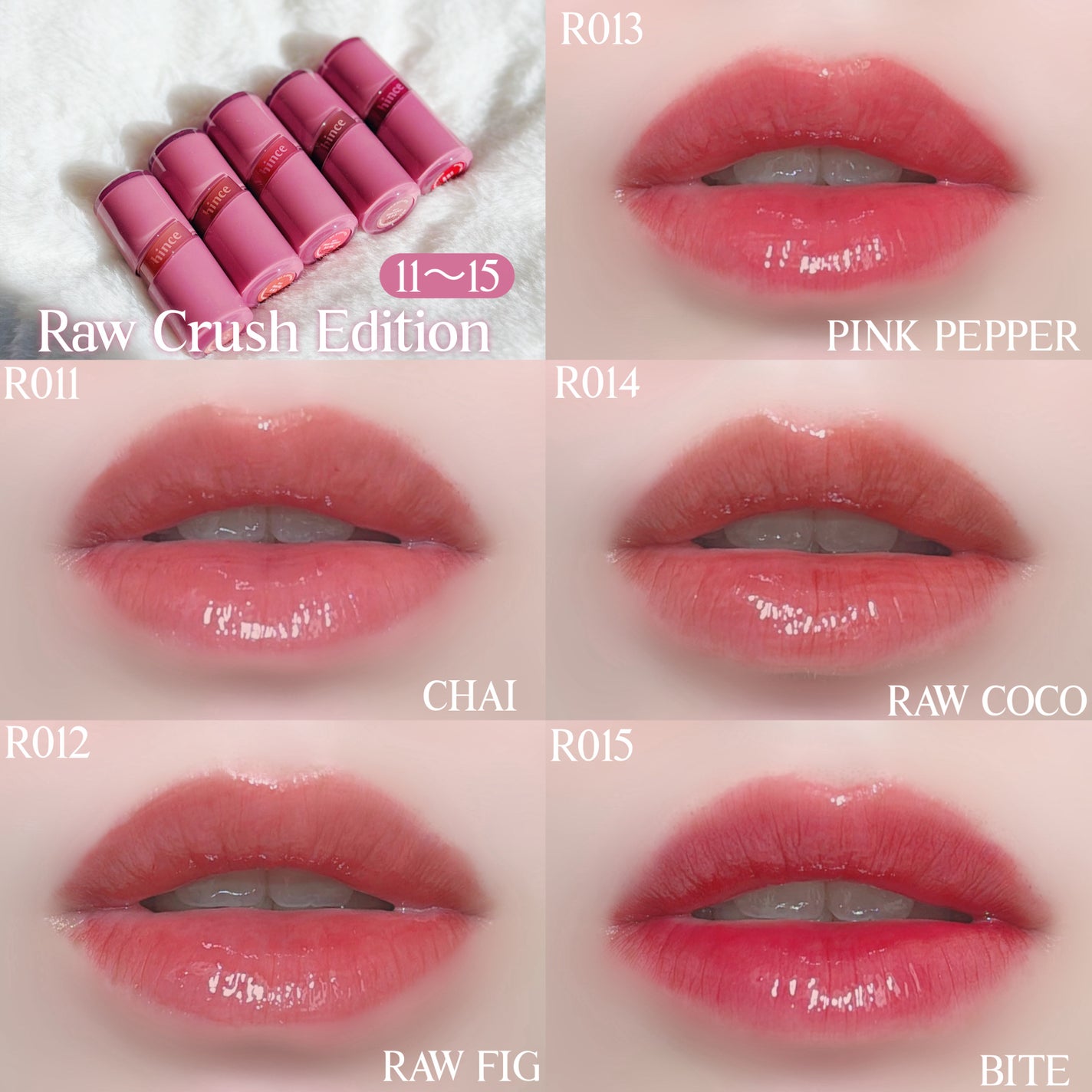 ロウグロウジェルティント/hince/リップティントを使ったクチコミ(8枚目)