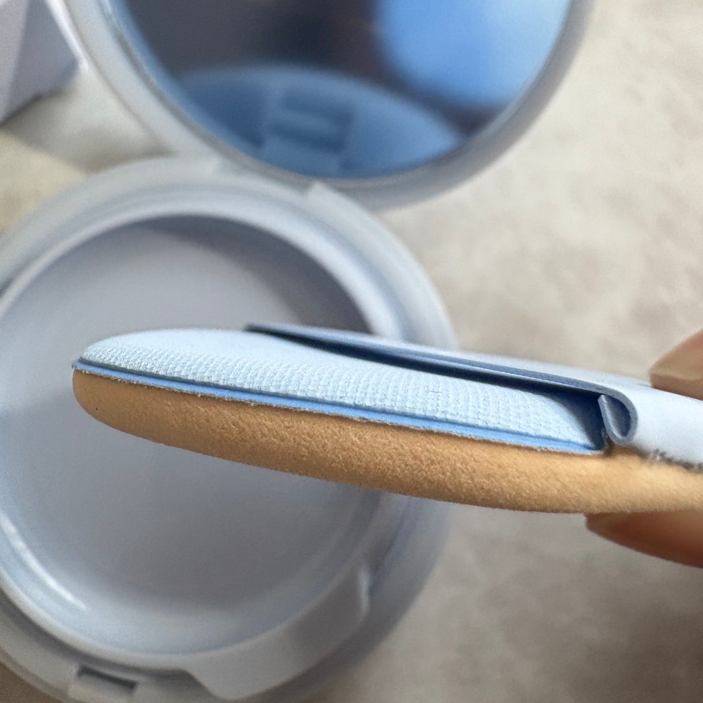 セカンドスキンメッシュマットクッション/hince/クッションファンデーションを使ったクチコミ(3枚目)