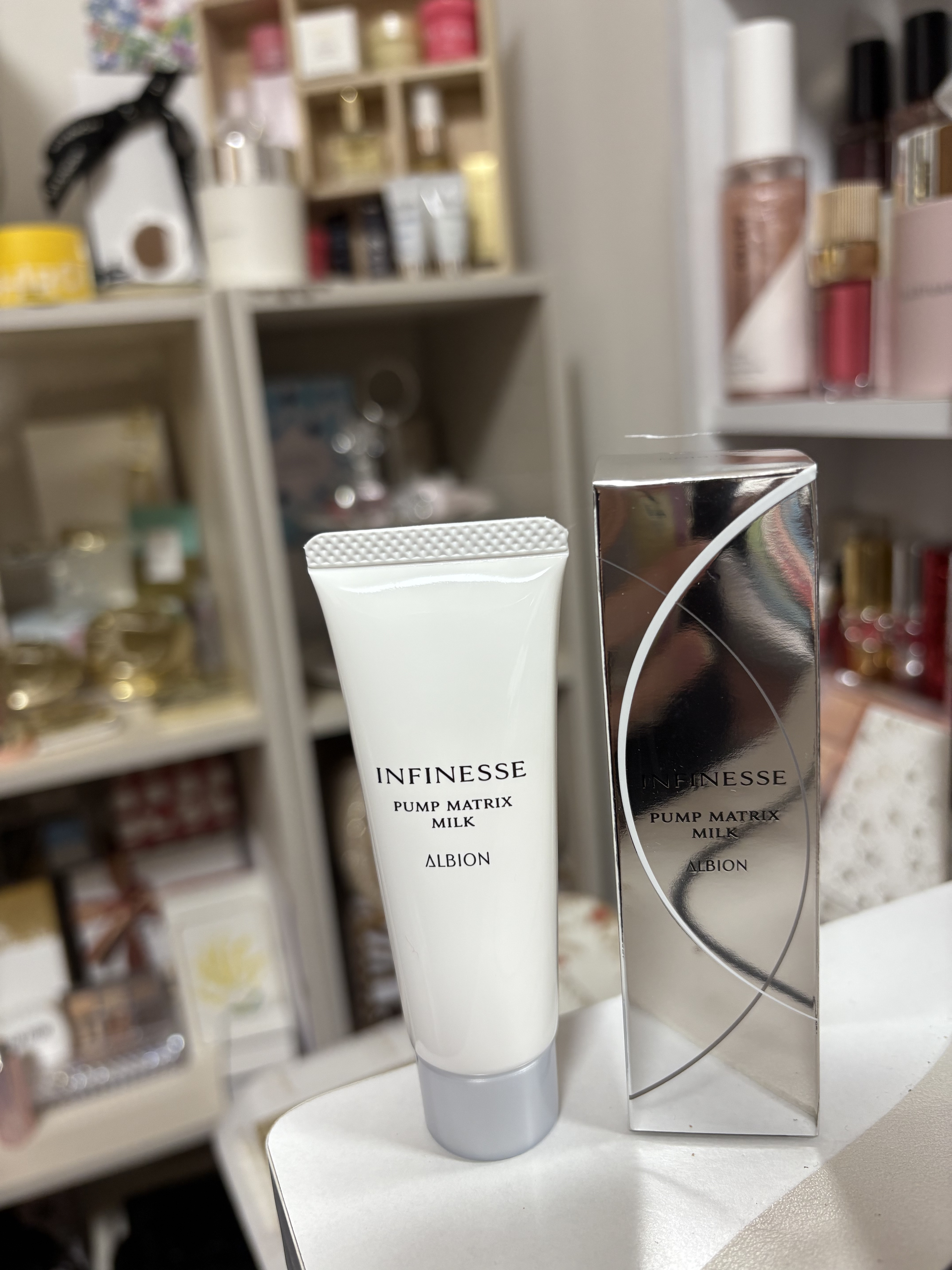 アンフィネス パンプ マトリクス ミルク/ALBION/乳液を使ったクチコミ（1枚目）