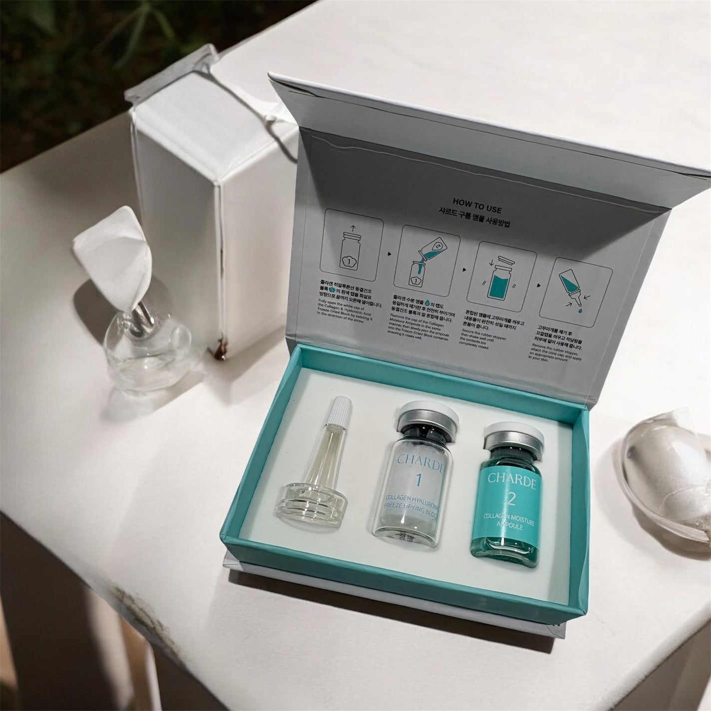 クラウドアンプル 1week キット/CHARDE/美容液を使ったクチコミ(1枚目)