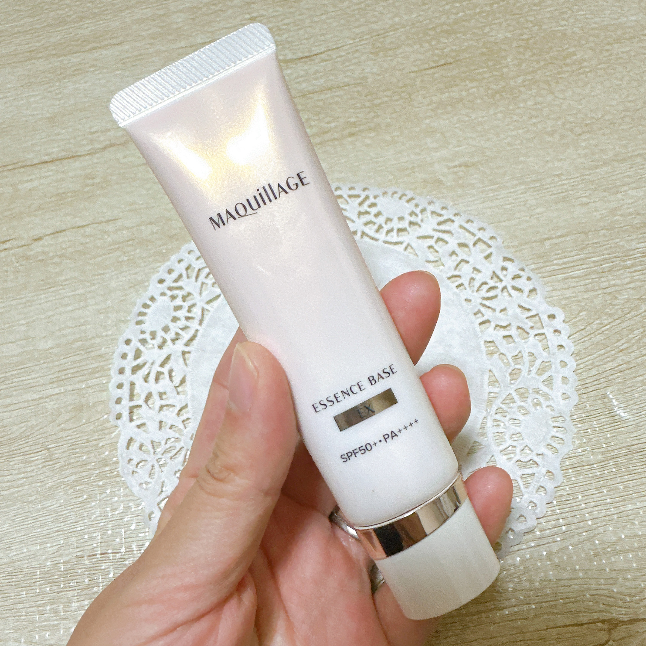 エッセンスベース EX/マキアージュ/化粧下地を使ったクチコミ（2枚目）