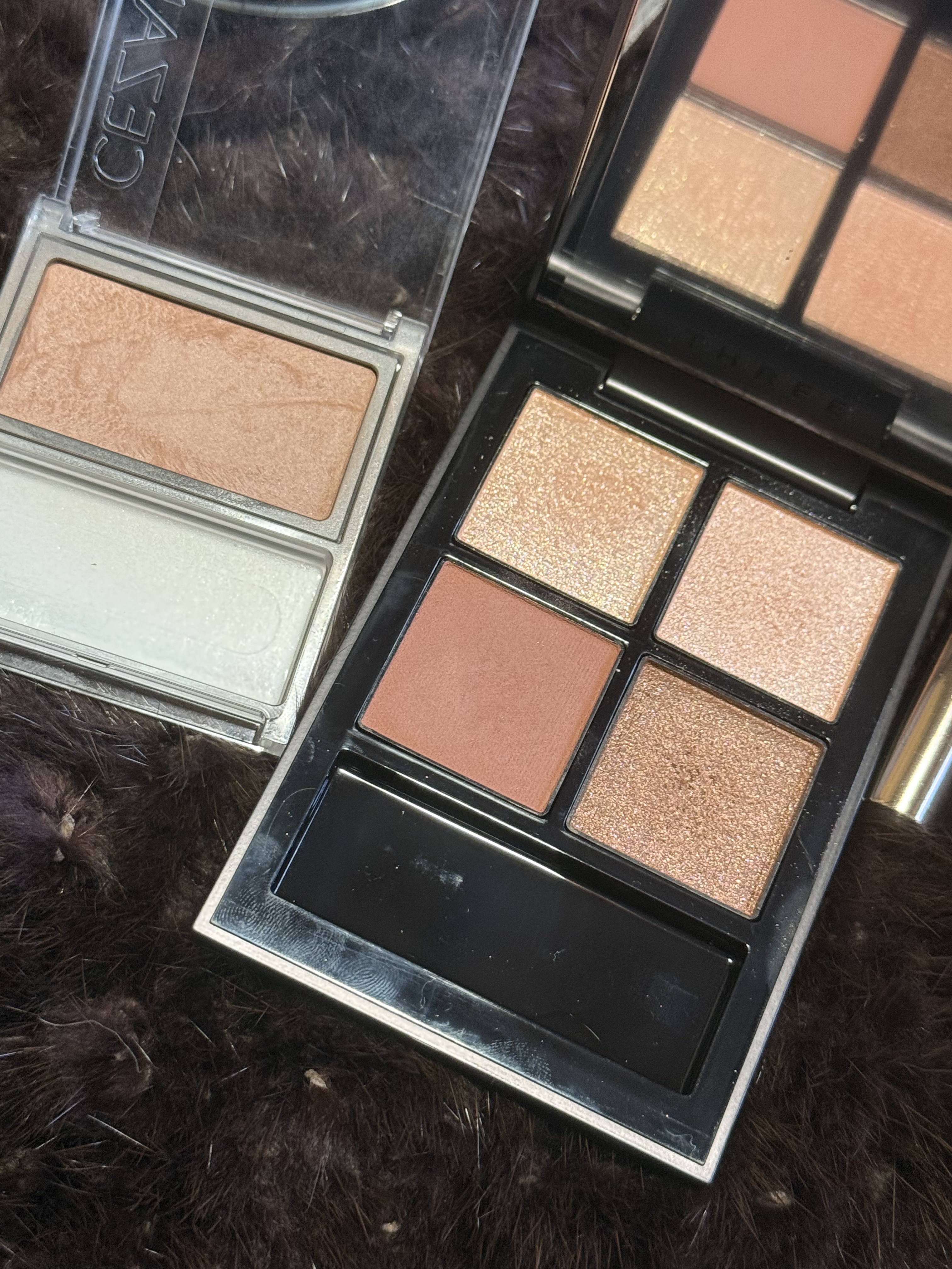 THREE スターゲージング アイシャドウクアッド 09  FLOWER SPACE/THREE/アイシャドウパレットを使ったクチコミ（2枚目）