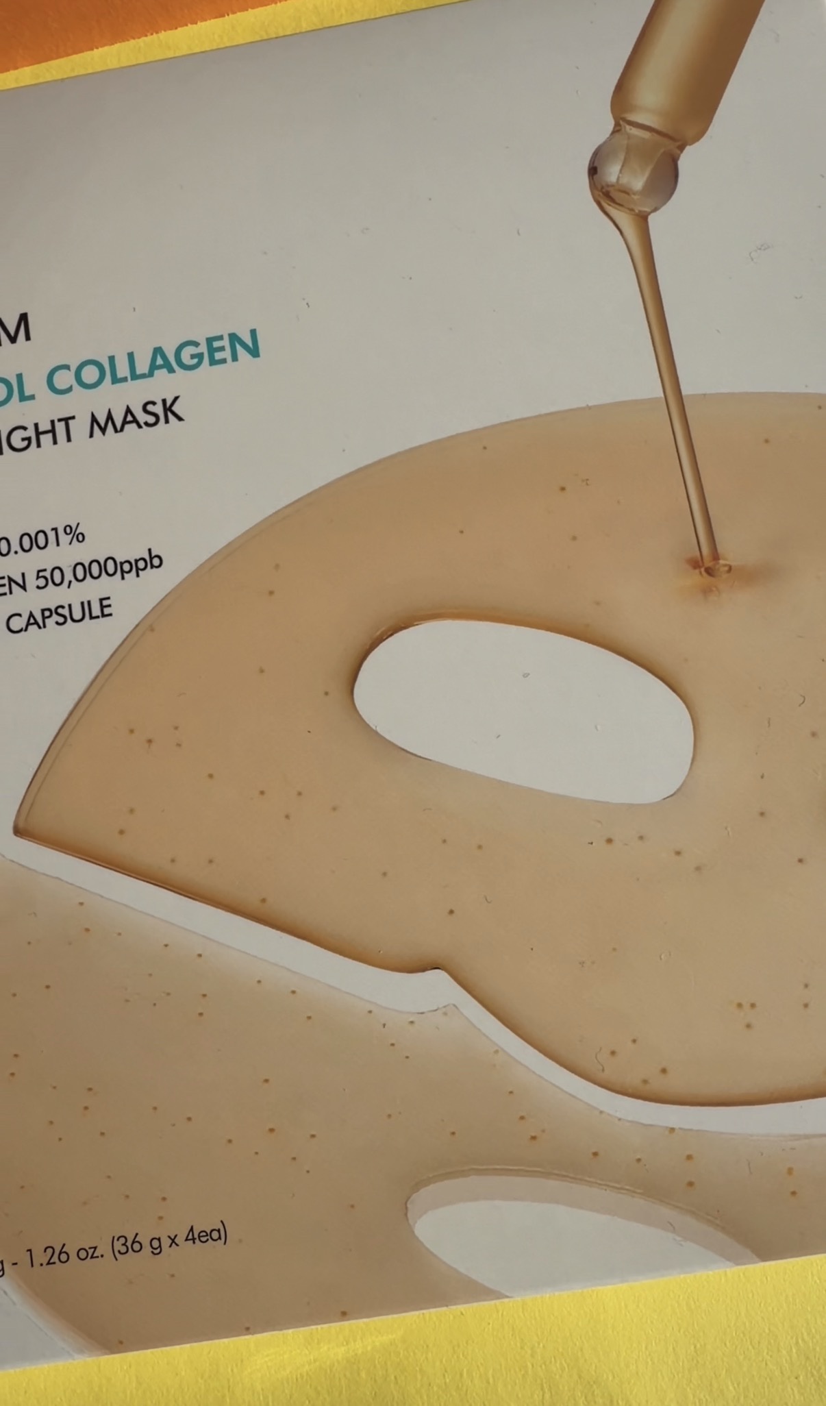 レチノール コラーゲン オーバーナイト マスク/P.CALM/シートマスク・パックを使ったクチコミ（1枚目）