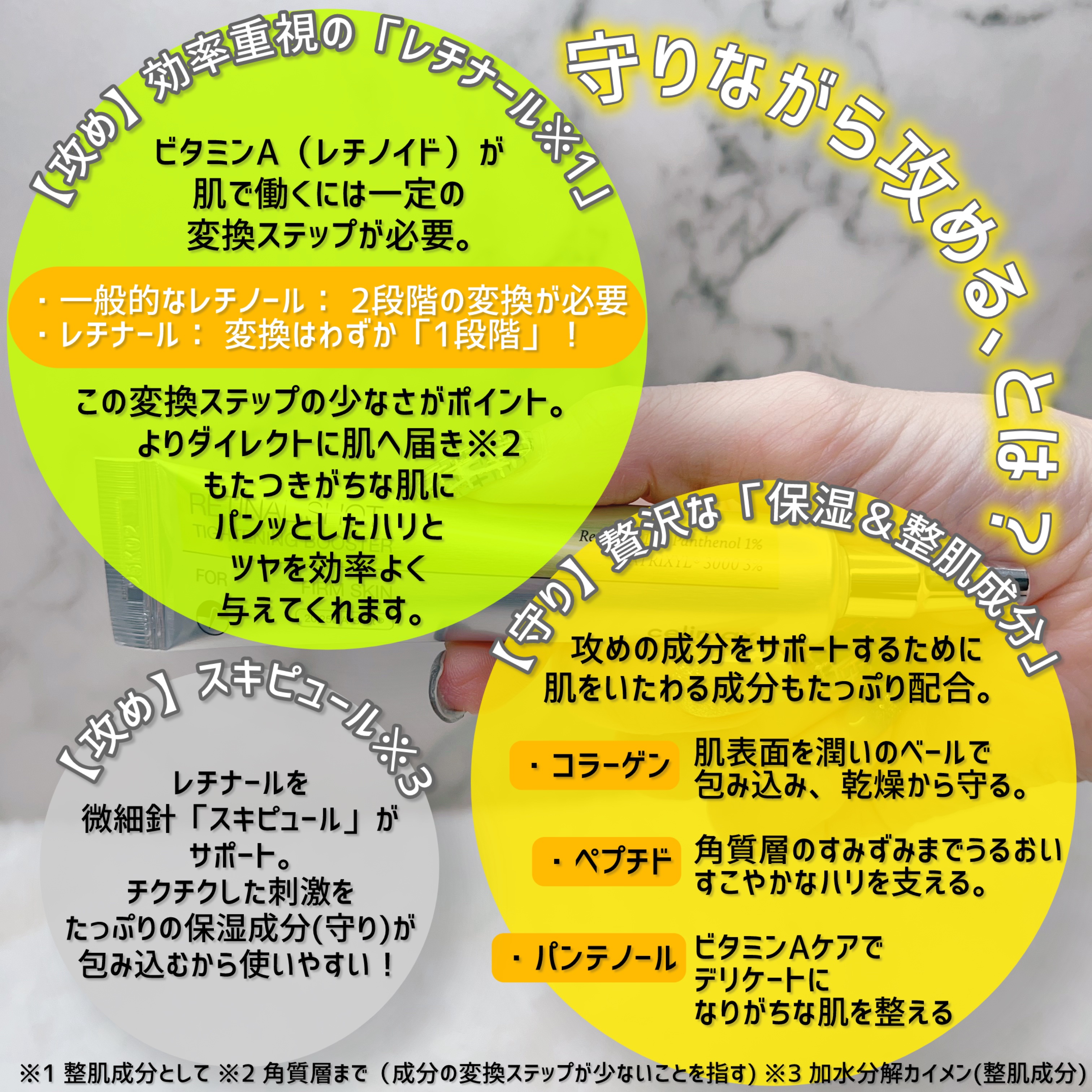 THE ビタA レチナールショット タイトニングブースター/celimax/ブースター・導入液を使ったクチコミ（3枚目）