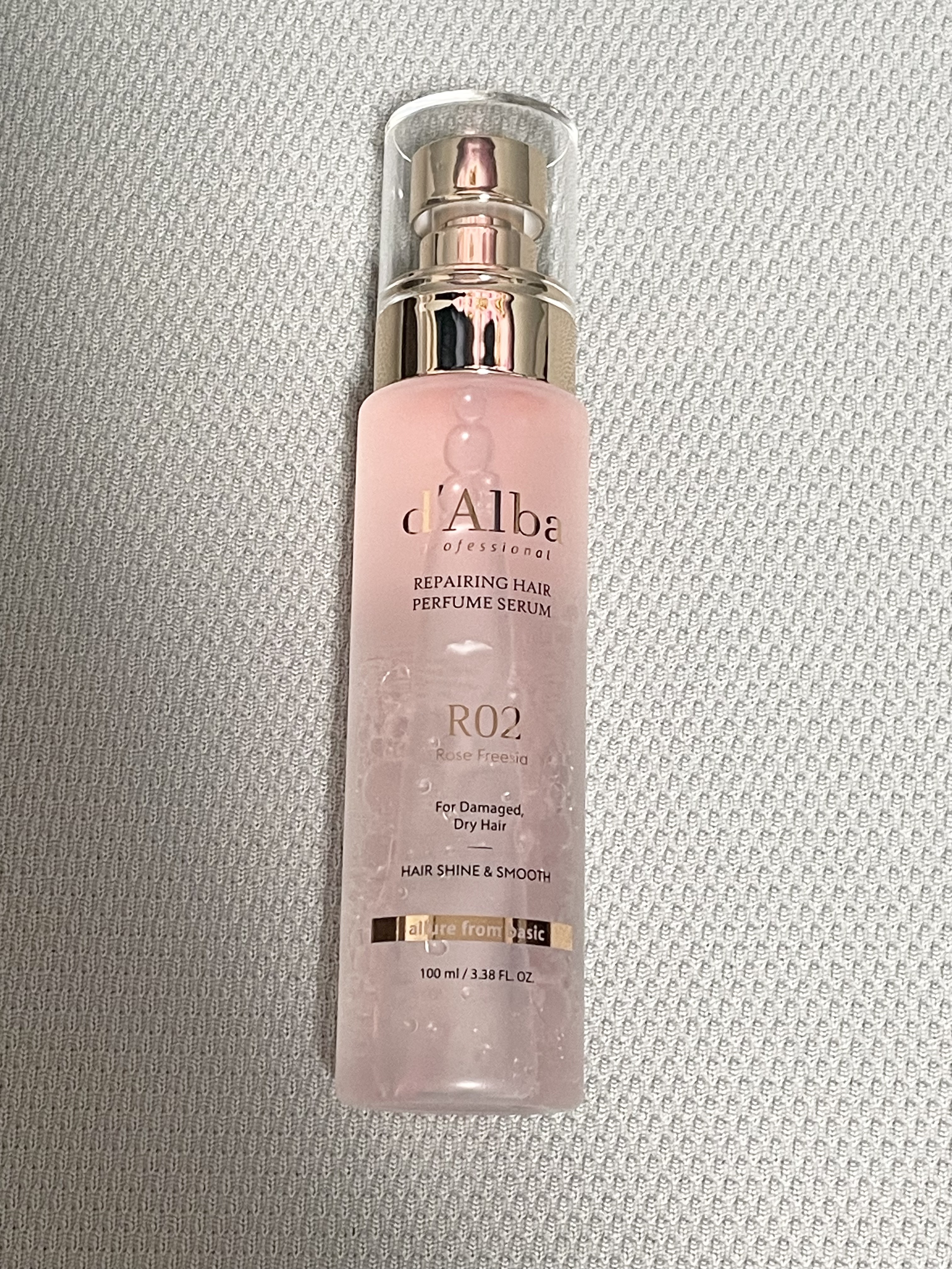 プロフェッショナルリペアリングヘアパフュームセラム 50ml/ダルバ/ヘアミストを使ったクチコミ（1枚目）