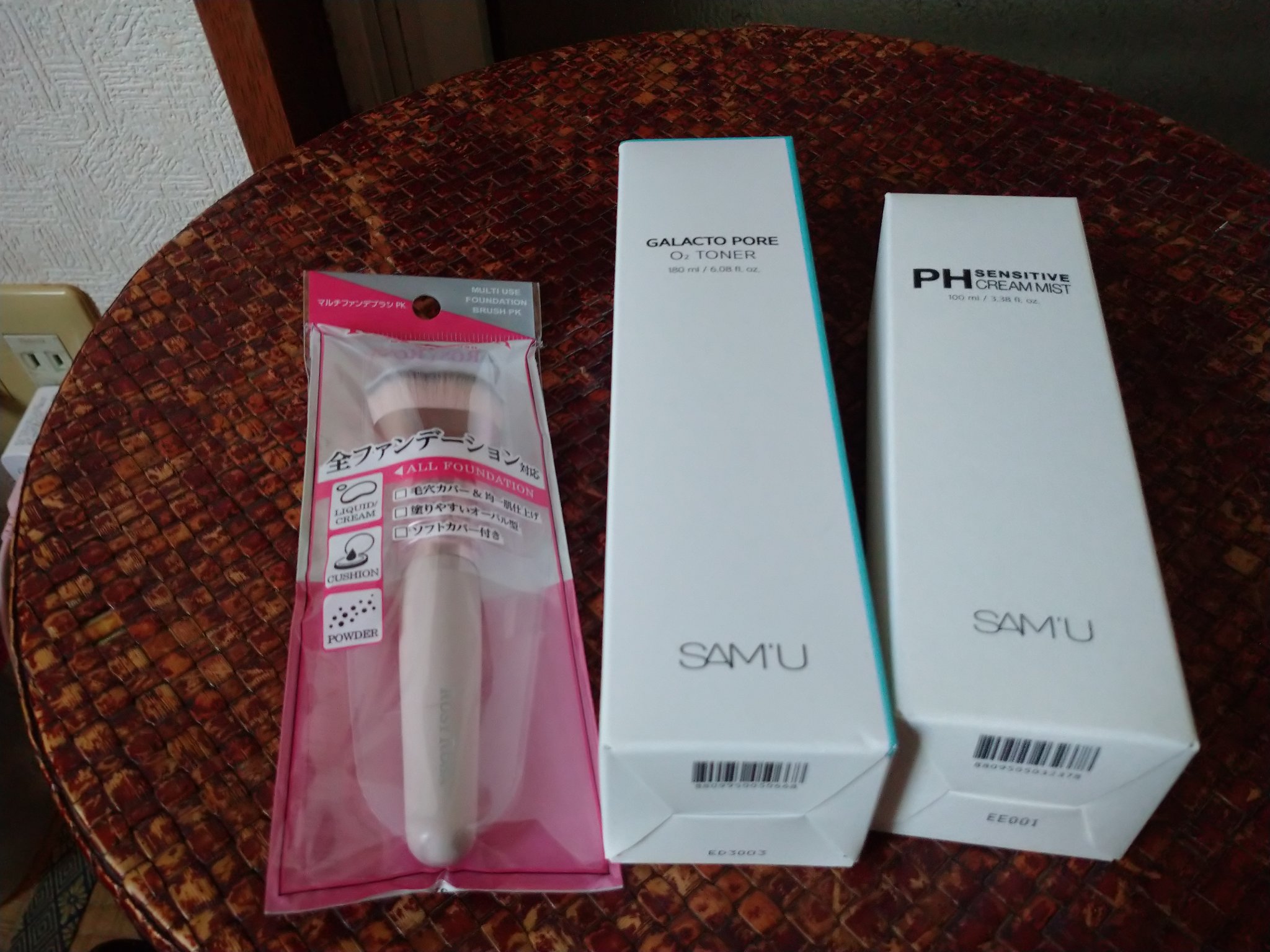 マルチファンデブラシ  PK (ピンク)/ロージーローザ/メイクブラシを使ったクチコミ（1枚目）