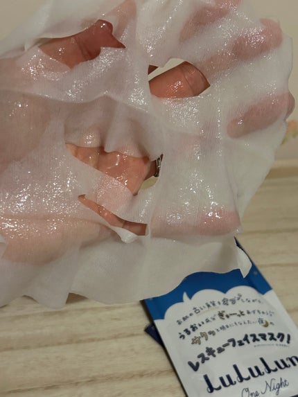 ルルルンワンナイト レスキュー角質オフ/ルルルン/シートマスク・パックを使ったクチコミ(3枚目)