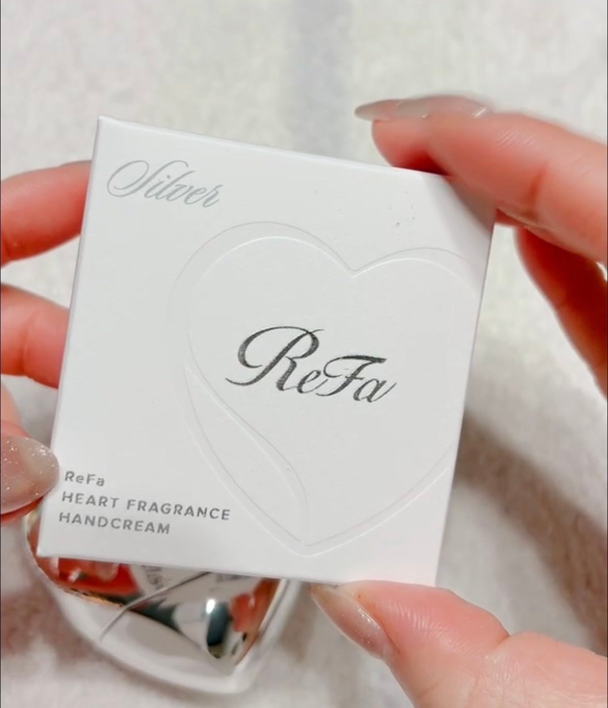 ReFa HEART FRAGRANCE HANDCREAM Silver/ReFa/ハンドクリームを使ったクチコミ(2枚目)