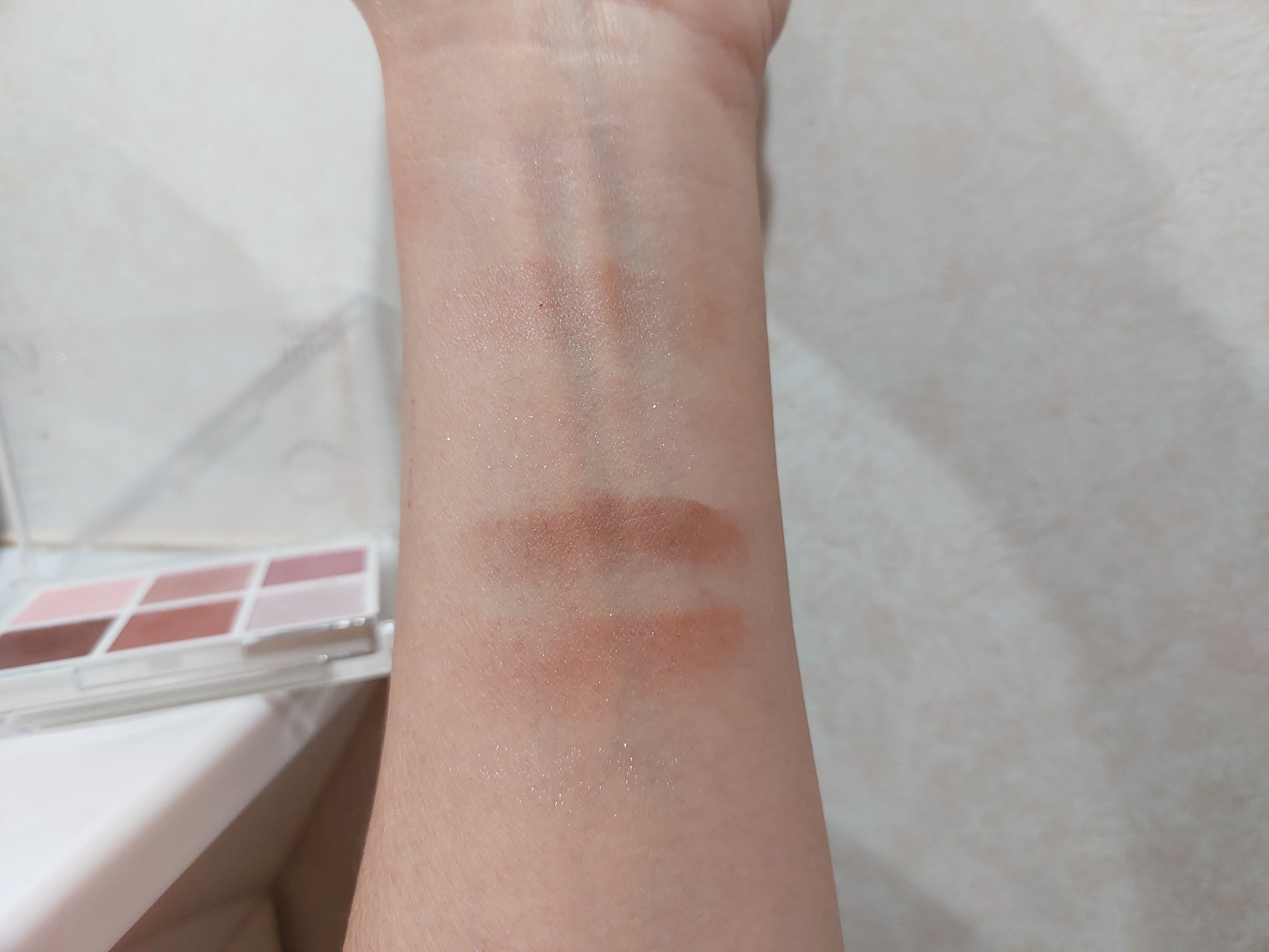 ティルナス  パールコア アイパレット/tilnus/アイシャドウパレットを使ったクチコミ（3枚目）