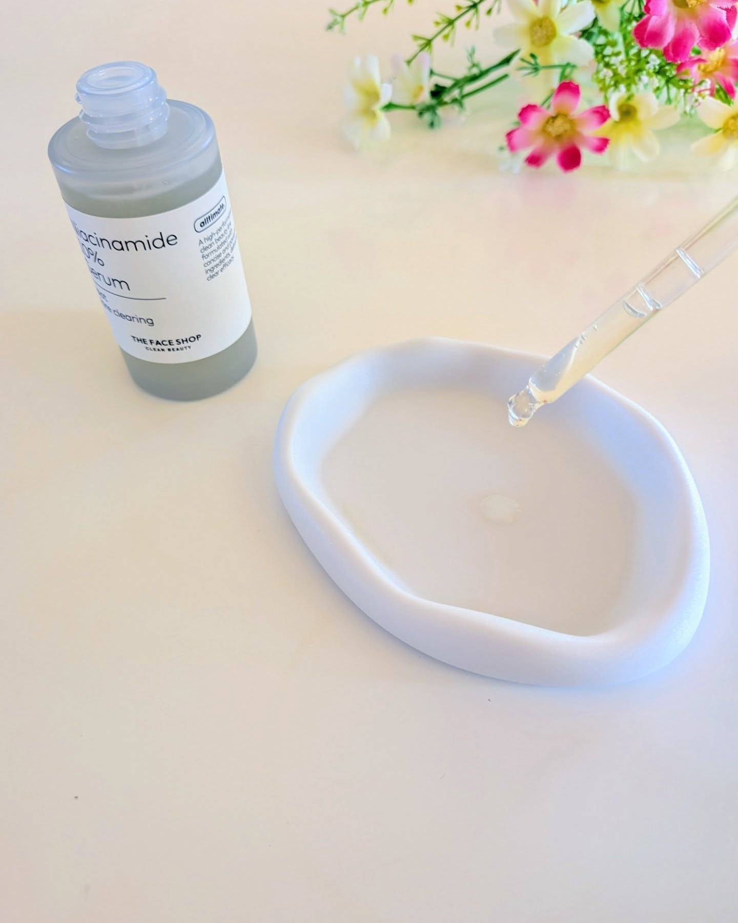 オールティメット マルチビタ10%セラム/THE FACE SHOP/美容液を使ったクチコミ（3枚目）