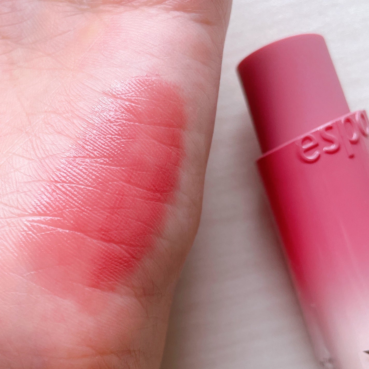 ノーウェアリップスティックバーミンググロー/espoir/口紅を使ったクチコミ(3枚目)