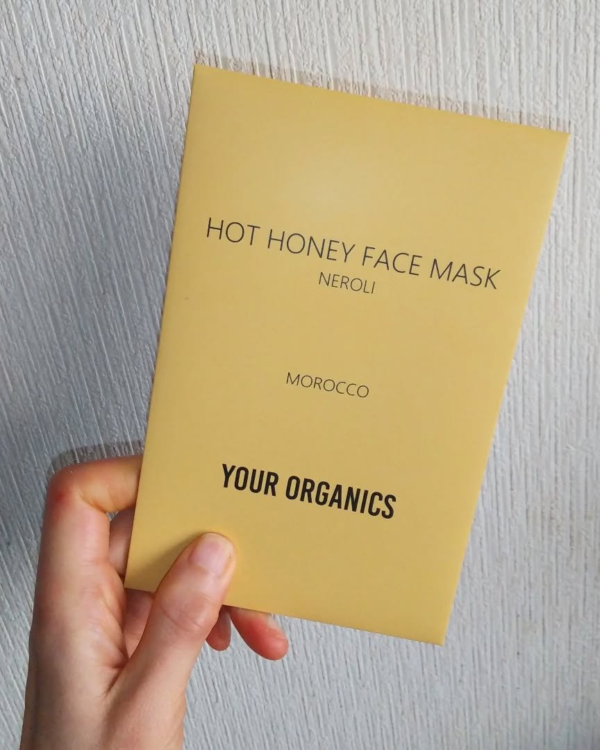 ホットハニーフェイスマスク（ネロリ）/YOUR ORGANICS/シートマスク・パックを使ったクチコミ（1枚目）