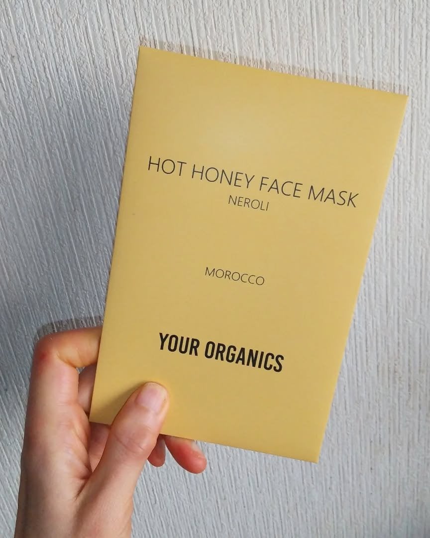 ホットハニーフェイスマスク(ネロリ)/YOUR ORGANICS/シートマスク・パックを使ったクチコミ(1枚目)