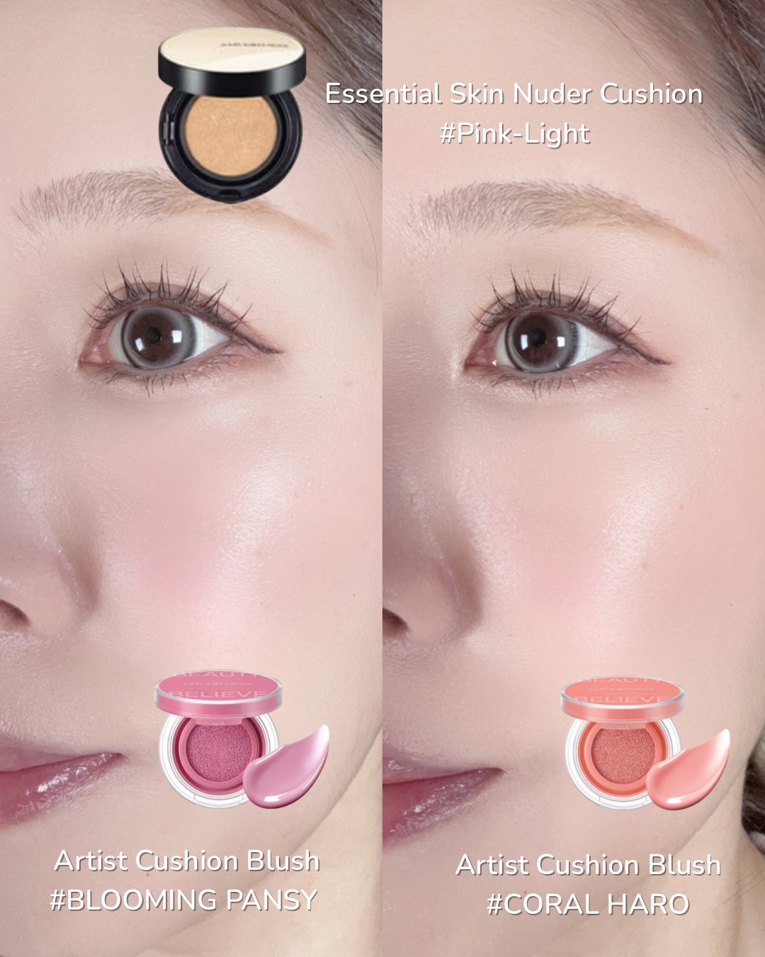 エッセンシャル スキン ヌーダー クッション/JUNG SAEM MOOL/クッションファンデーションを使ったクチコミ（2枚目）