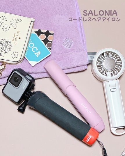 サロニア コードレス ストレートヘアアイロン/SALONIA/ストレートアイロンを使ったクチコミ(4枚目)