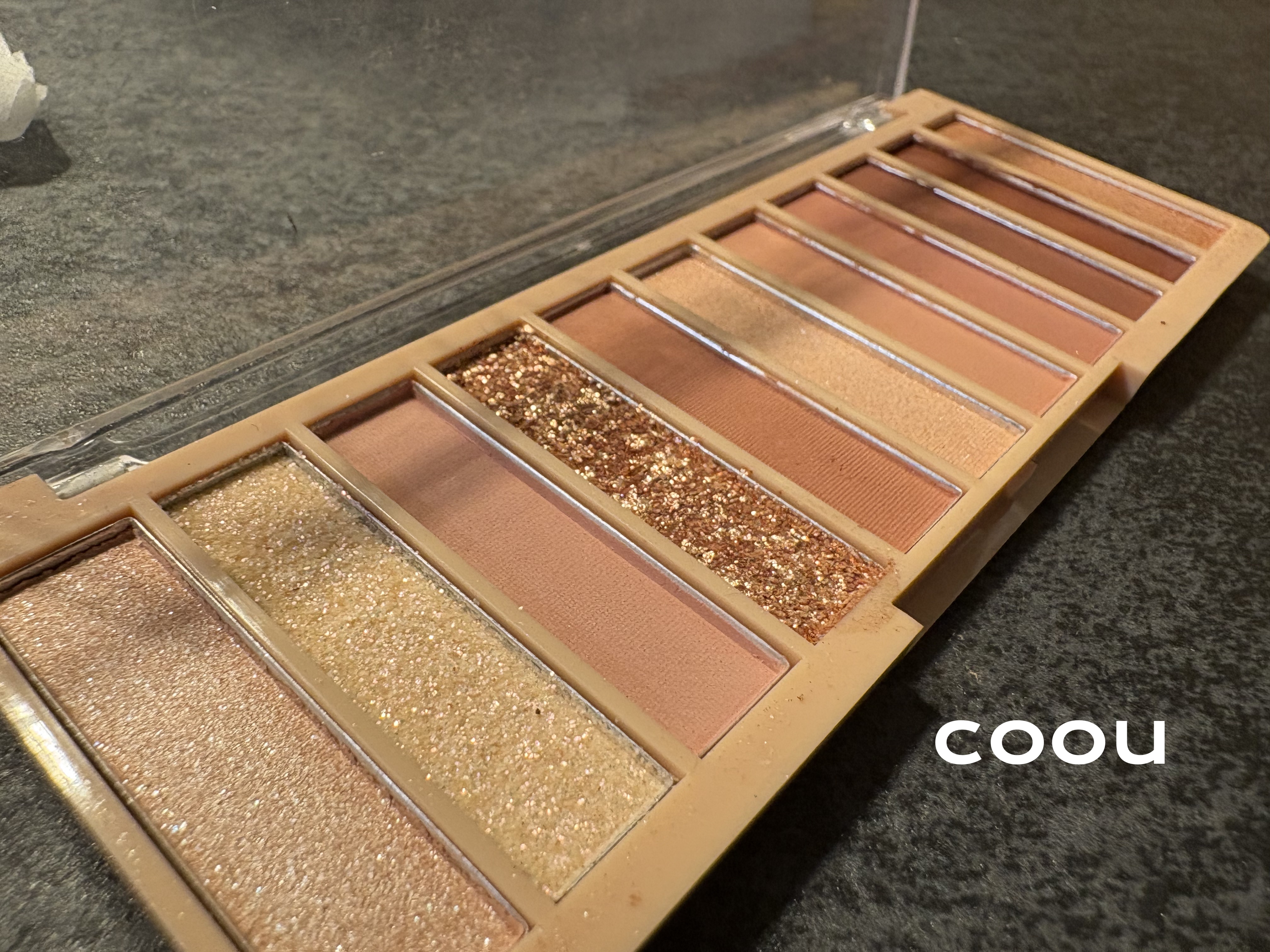 アイシャドウパレット/coou/アイシャドウパレットを使ったクチコミ（1枚目）