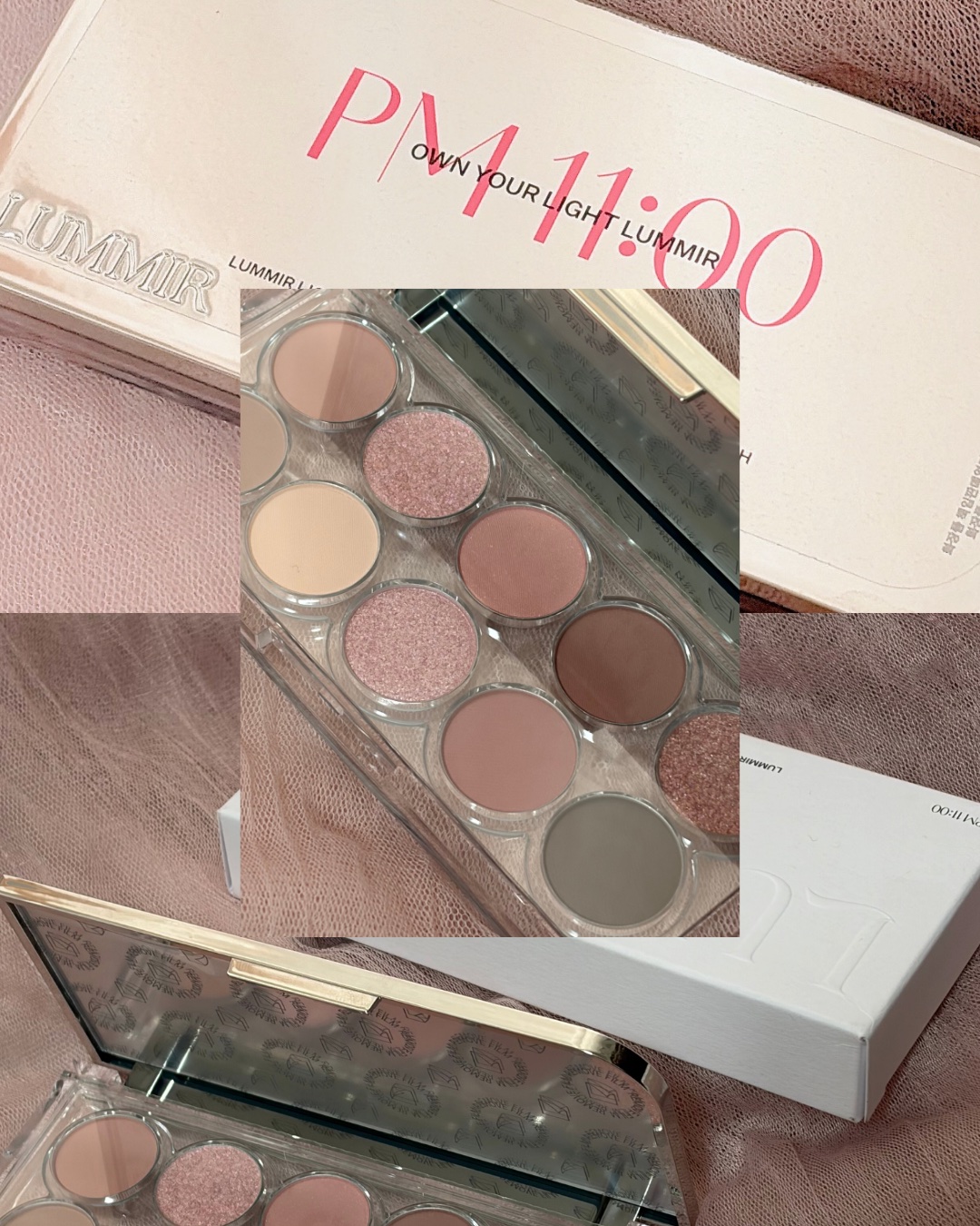 ライト オン アイズ シャドウ パレット/Lummir/アイシャドウパレットを使ったクチコミ（1枚目）