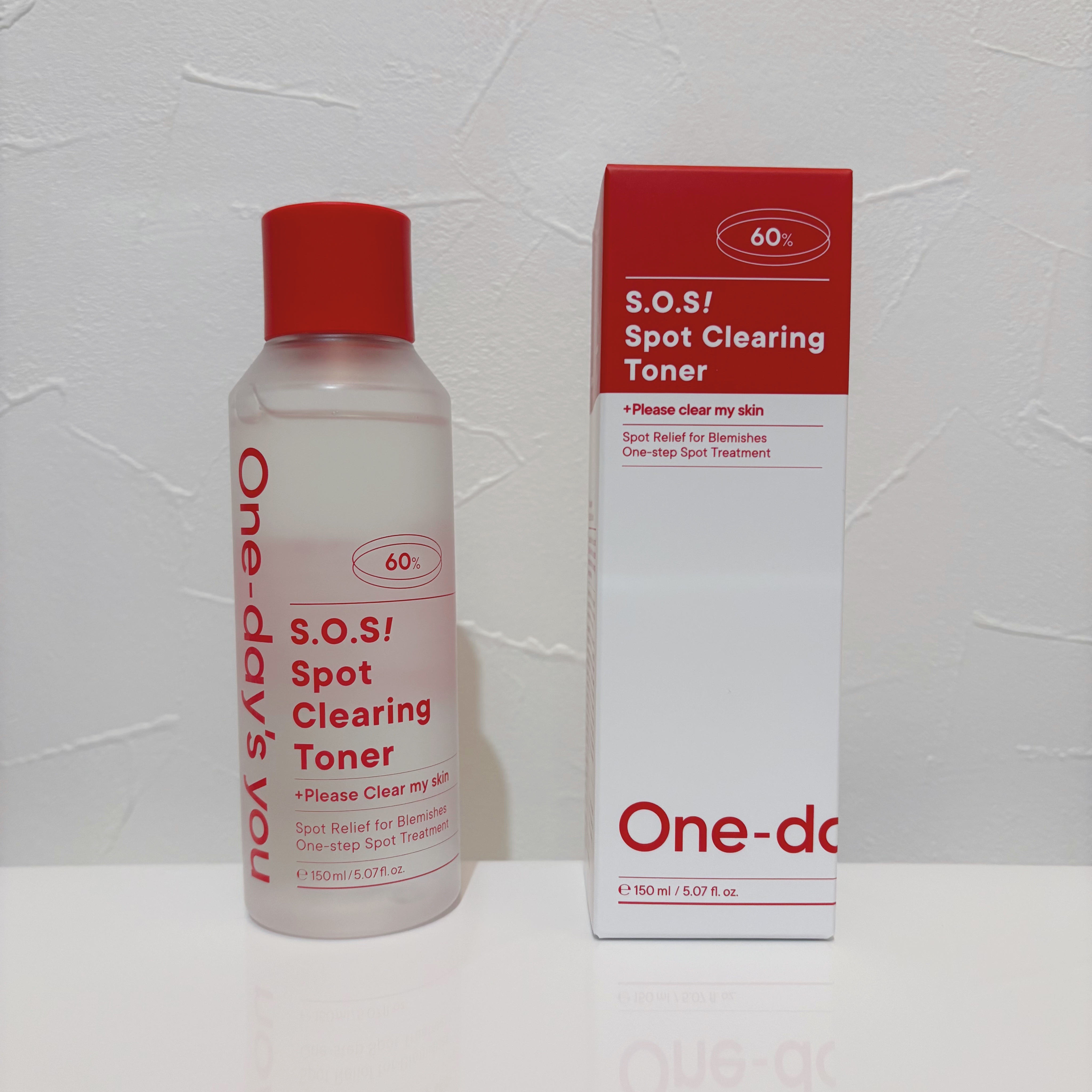 SOSスポットクリアトナー/One-day's you/化粧水を使ったクチコミ（1枚目）