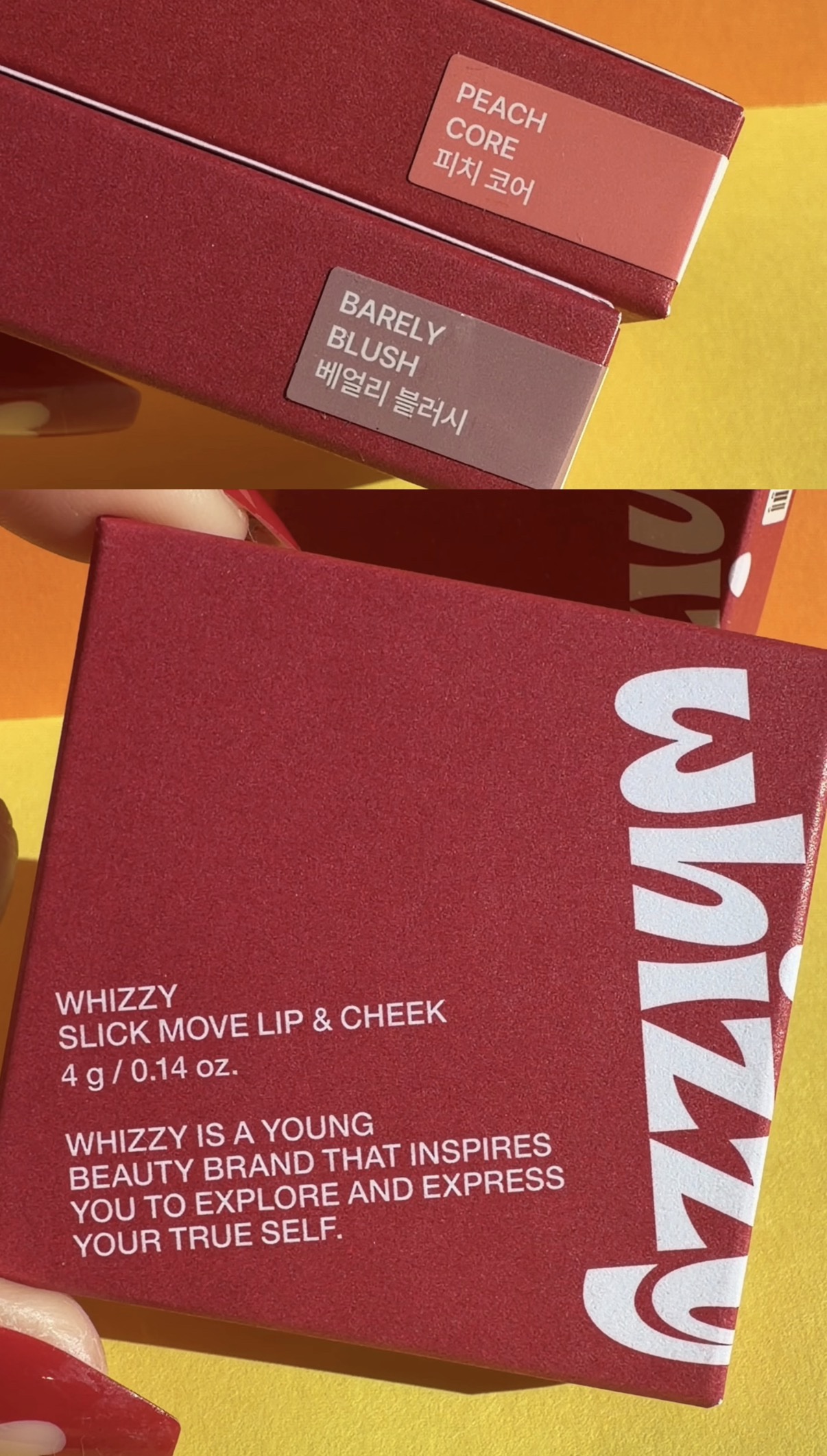 SLICK MOVE LIP&CHEEK/WHIZZY/ジェル・クリームチークを使ったクチコミ（1枚目）