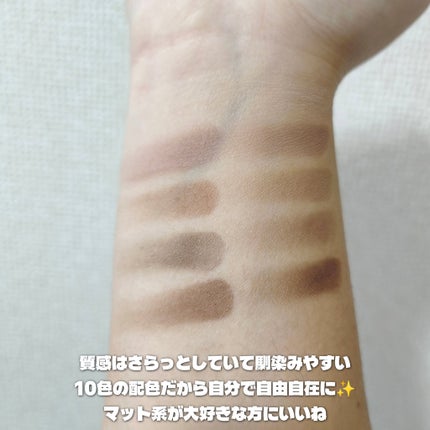 ライトオンアイズシャドウパレット/ルミル/アイシャドウパレットを使ったクチコミ(4枚目)