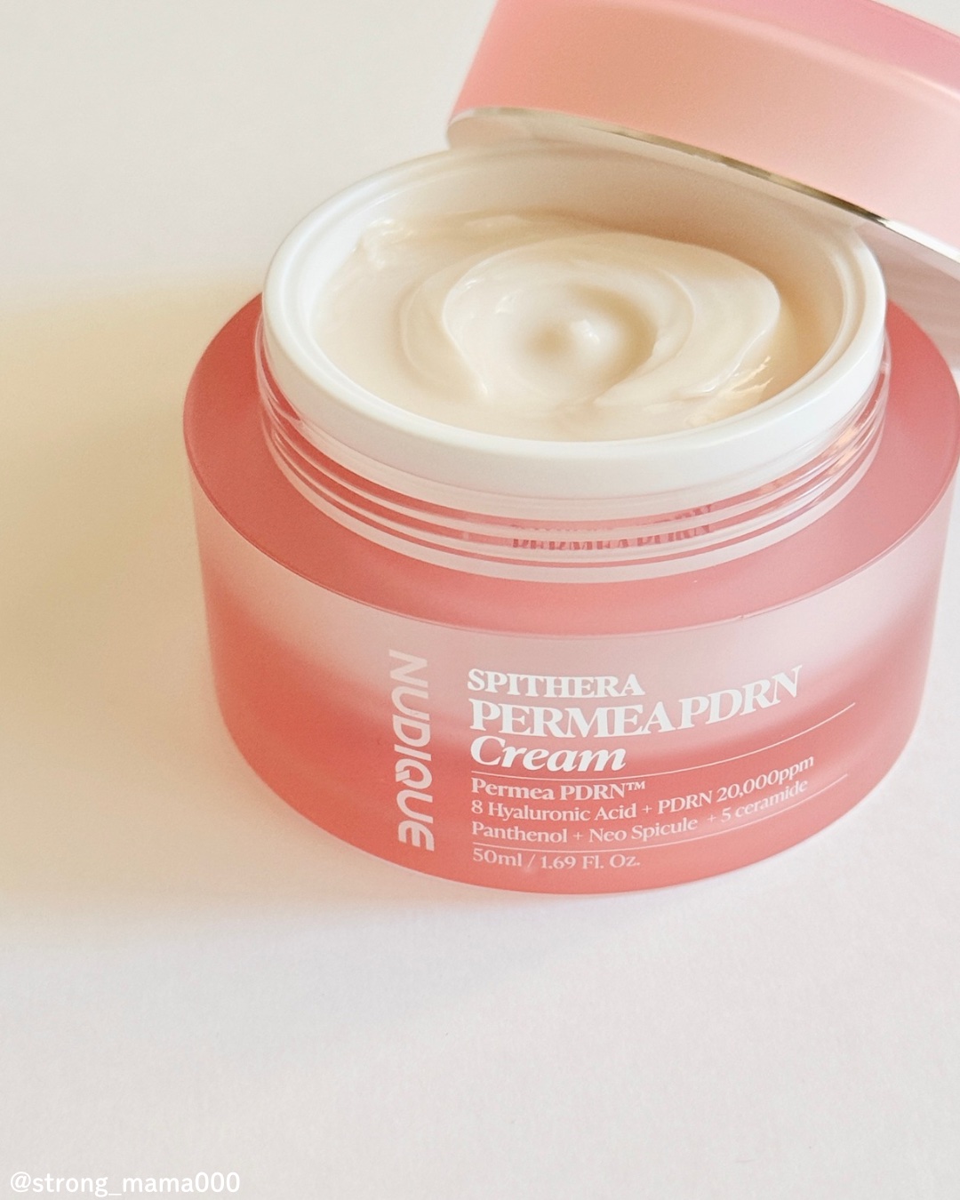 スピテラパーミアPDRNクリーム/NUDIQUE/フェイスクリームを使ったクチコミ（2枚目）