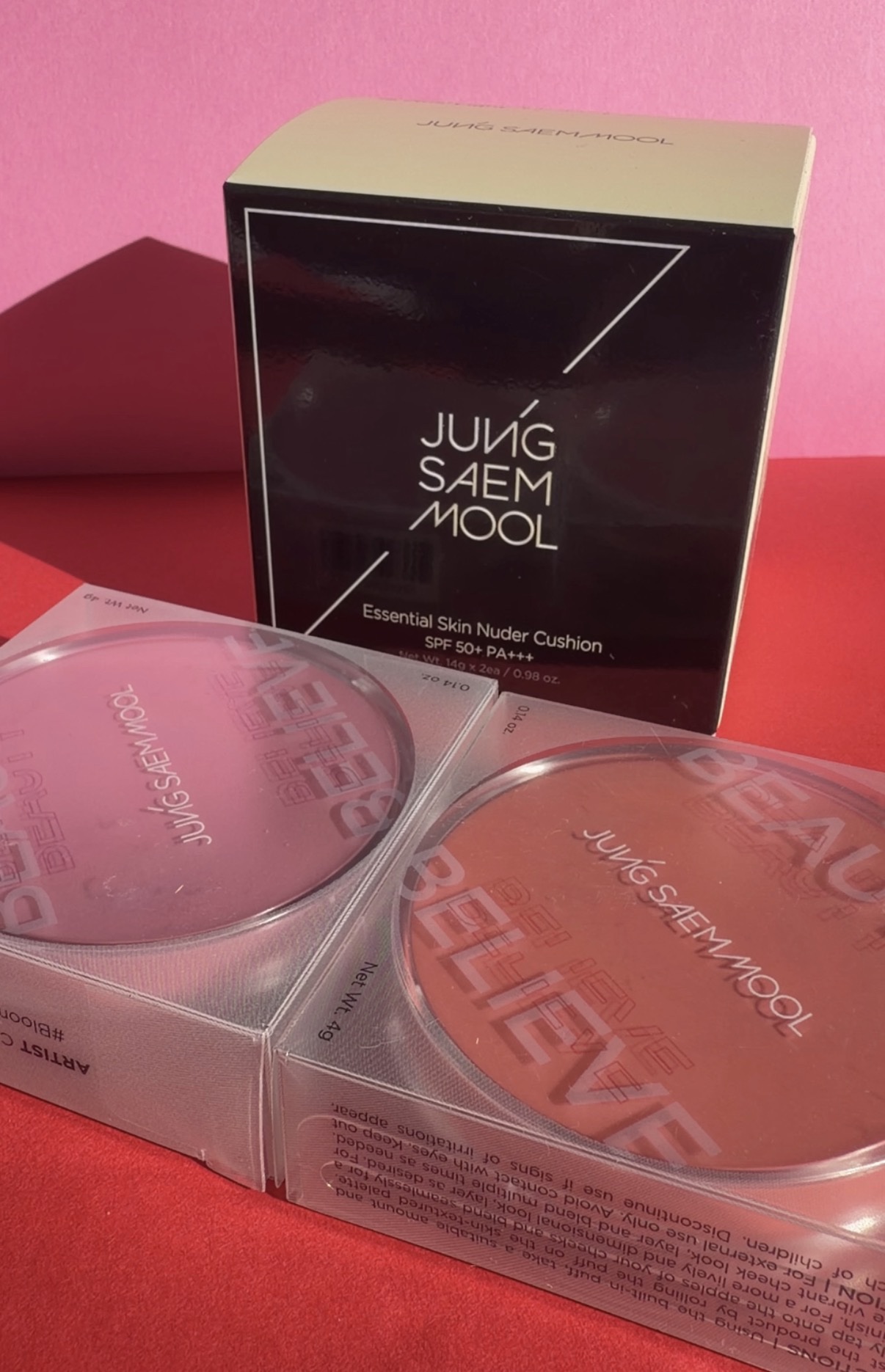 エッセンシャル スキン ヌーダー クッション/JUNG SAEM MOOL/クッションファンデーションを使ったクチコミ（1枚目）