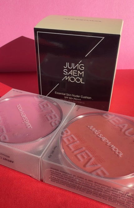 エッセンシャル スキン ヌーダー クッション/JUNG SAEM MOOL/クッションファンデーションを使ったクチコミ(1枚目)