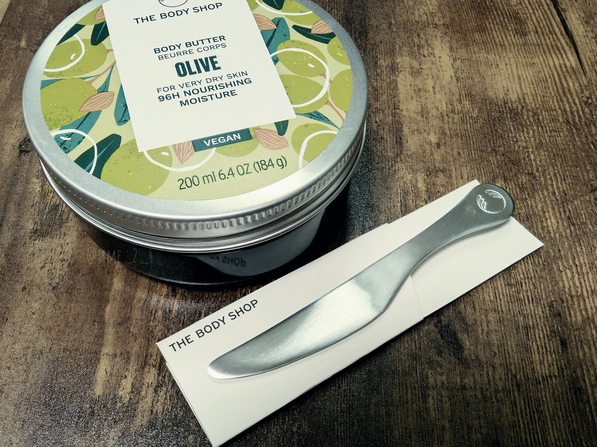 再生アルミスパチュラ/THE BODY SHOP/その他スキンケアグッズを使ったクチコミ（1枚目）