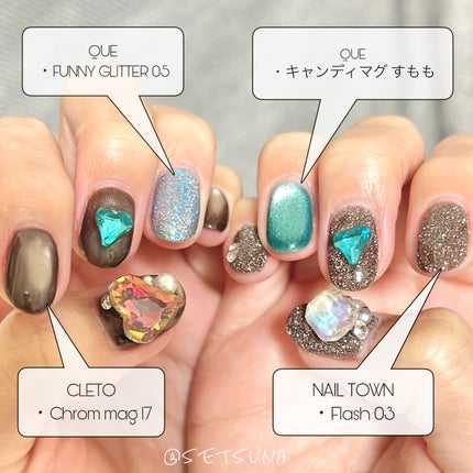 グレースジェルスカルプチュア/グレースジェル/ジェルネイルを使ったクチコミ(6枚目)