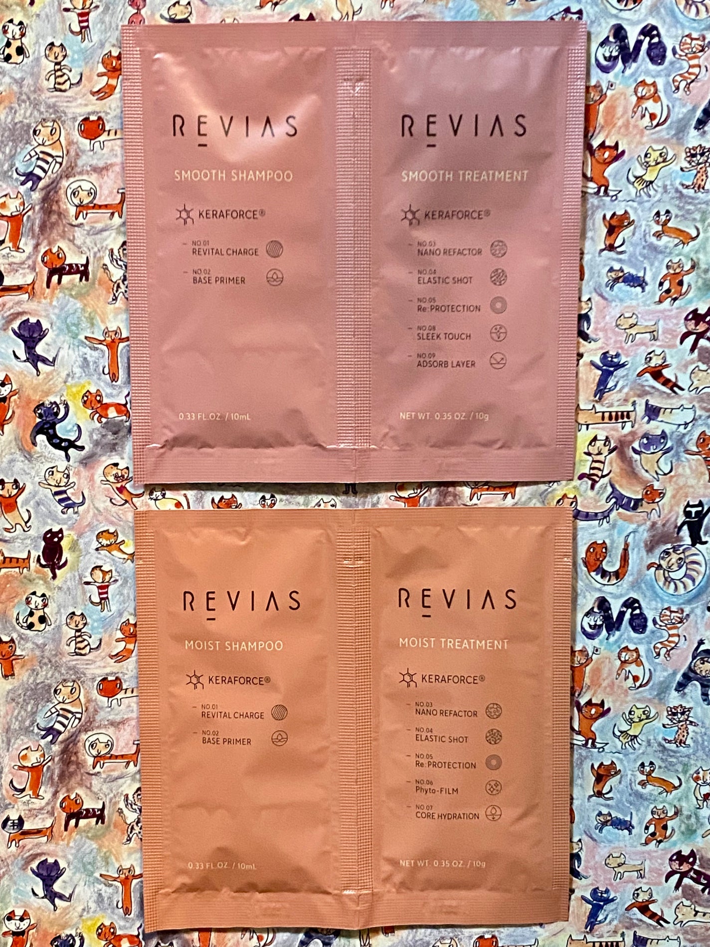 高配合リバイタルコンクPPT30 スムースシャンプー/高浸透ケラフォースRxセラム0.9 スムーストリートメント/REVIAS/市販シャンプーを使ったクチコミ(1枚目)