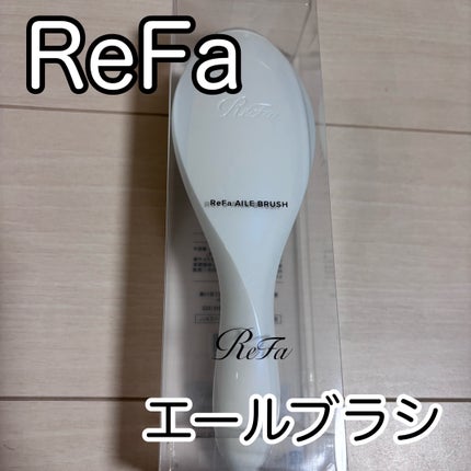 リファエールブラシ パールホワイト/ReFa/ヘアブラシの画像