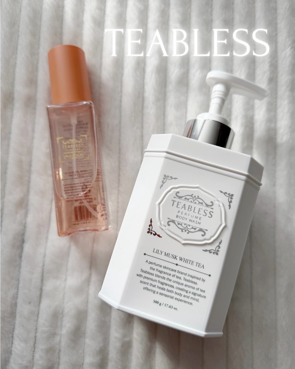 パヒュームヘア&ボディミスト フローラルメドウスウィートティー/TEABLESS/ヘアミストを使ったクチコミ（1枚目）