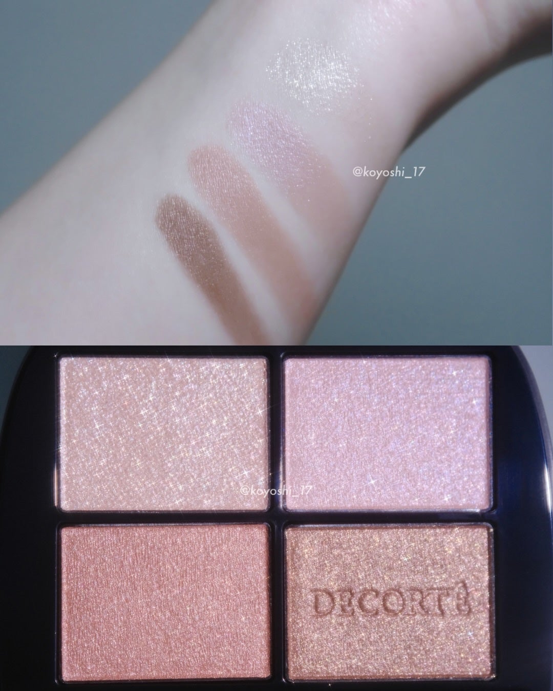スキンシャドウ デザイニング パレット/DECORTÉ/アイシャドウパレットを使ったクチコミ(3枚目)