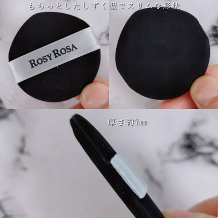 マルチファンデパフ2P 〈スリム〉/ロージーローザ/パフ・スポンジを使ったクチコミ(3枚目)