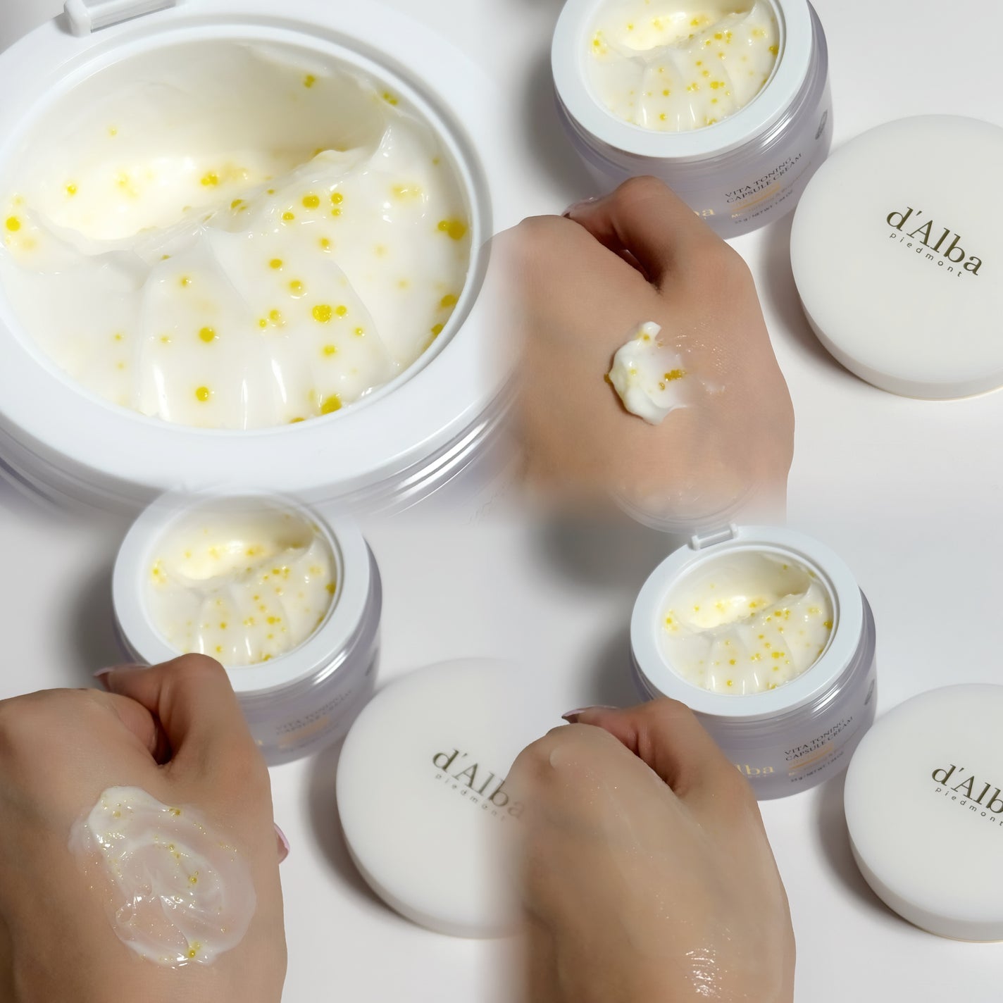 ビタトーニングカプセルクリーム/ダルバ/フェイスクリームを使ったクチコミ(2枚目)