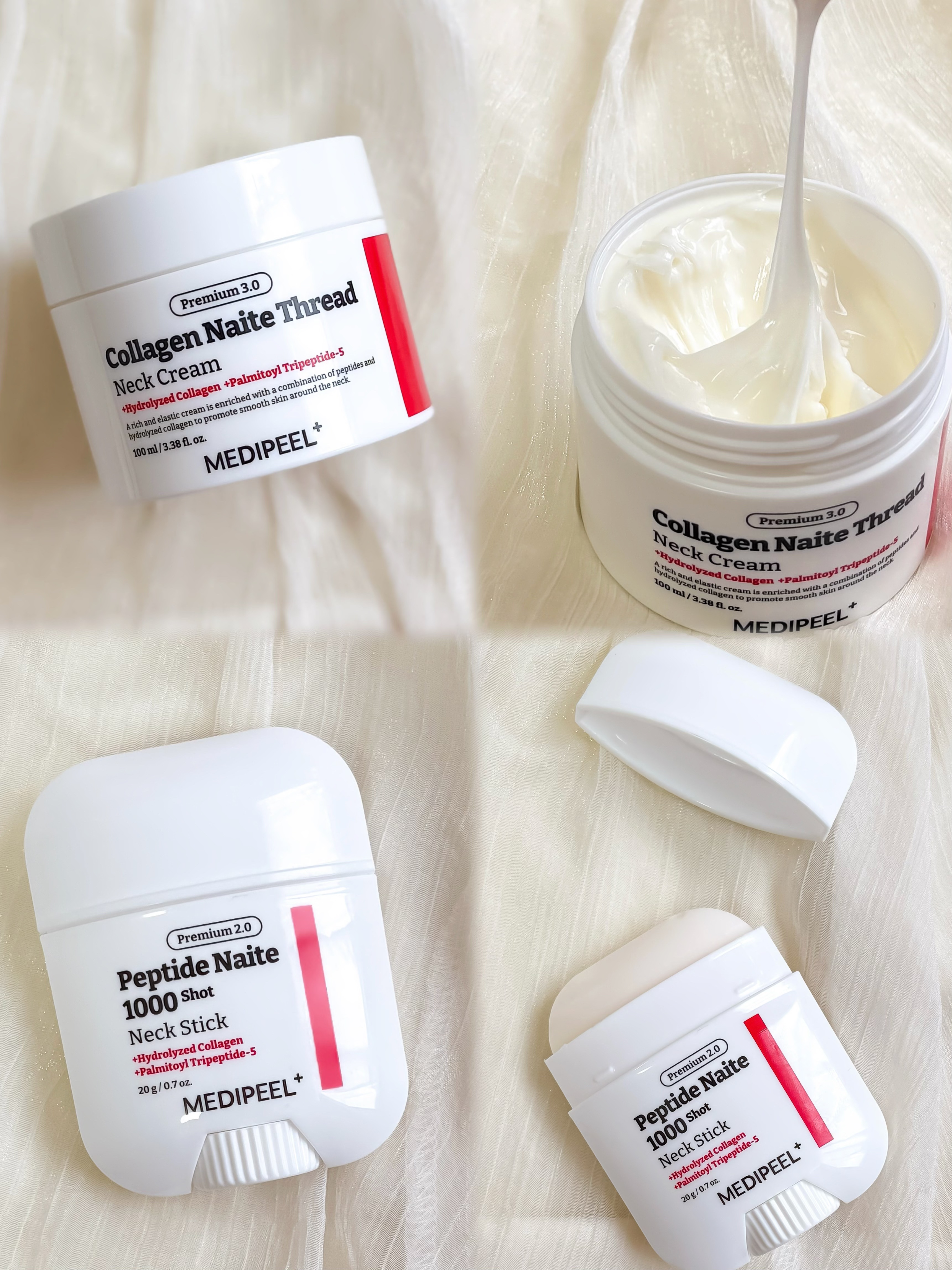 プレミアムペプチドナイテ1000ショットネックスティック/MEDIPEEL/ネック・デコルテケアを使ったクチコミ（2枚目）